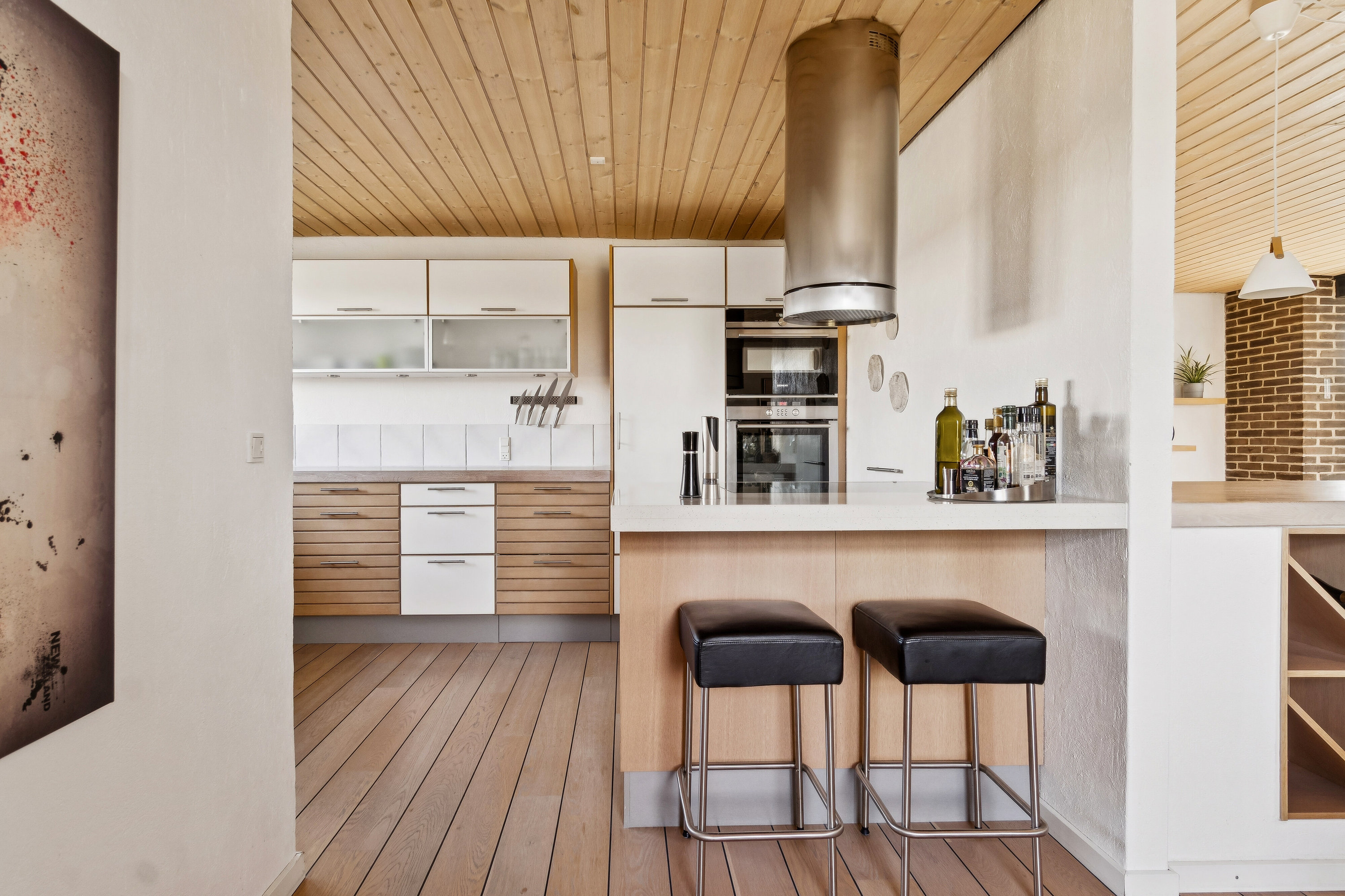 Fremhævet køkken billede i fuldskærmstilstand. Billede af Damvænget 22, 8310 Tranbjerg J