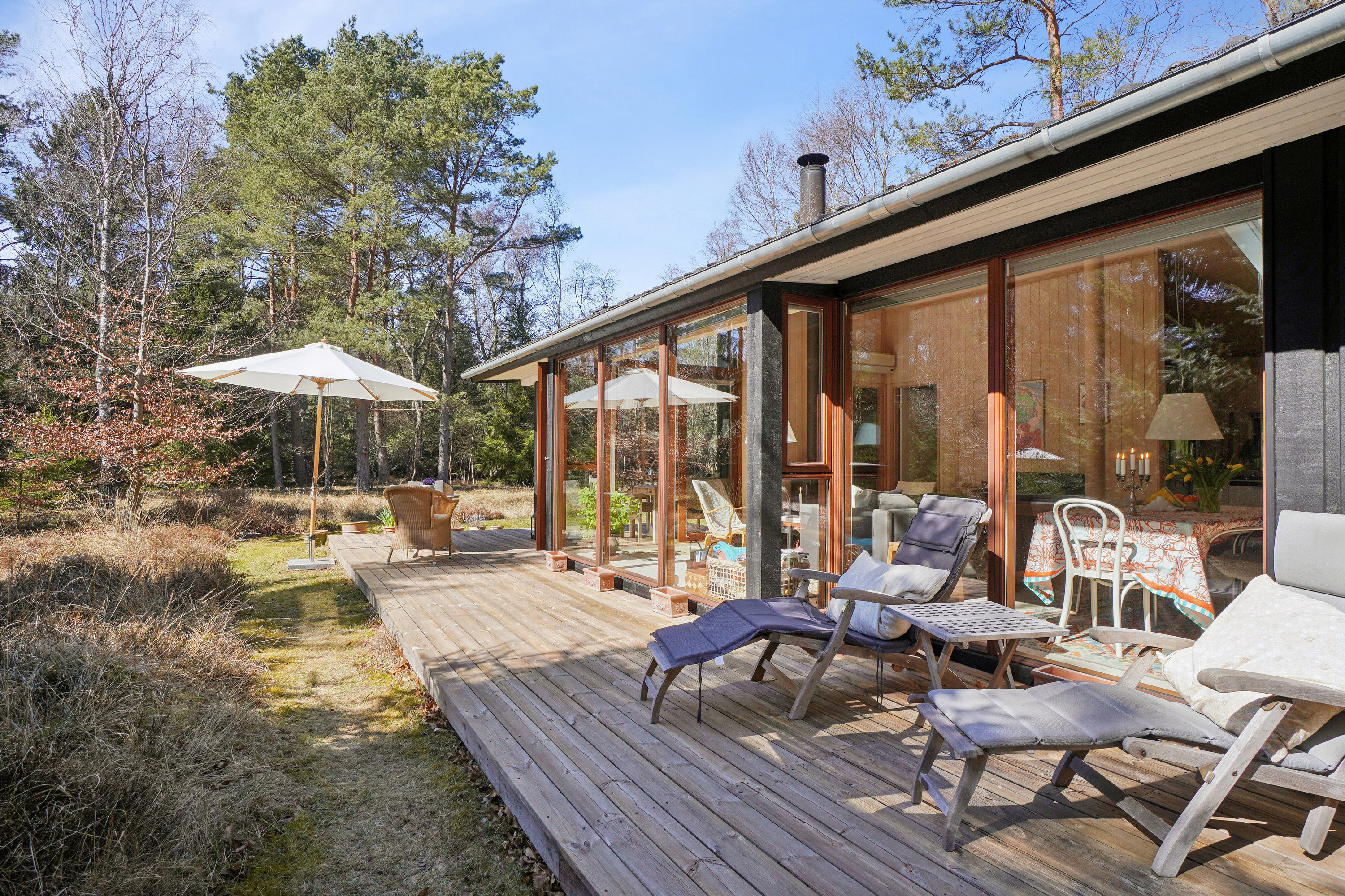 Fremhævet terrasse billede i fuldskærmstilstand. Billede af Reinhard Van Hauensvej 29, 3300 Frederiksværk