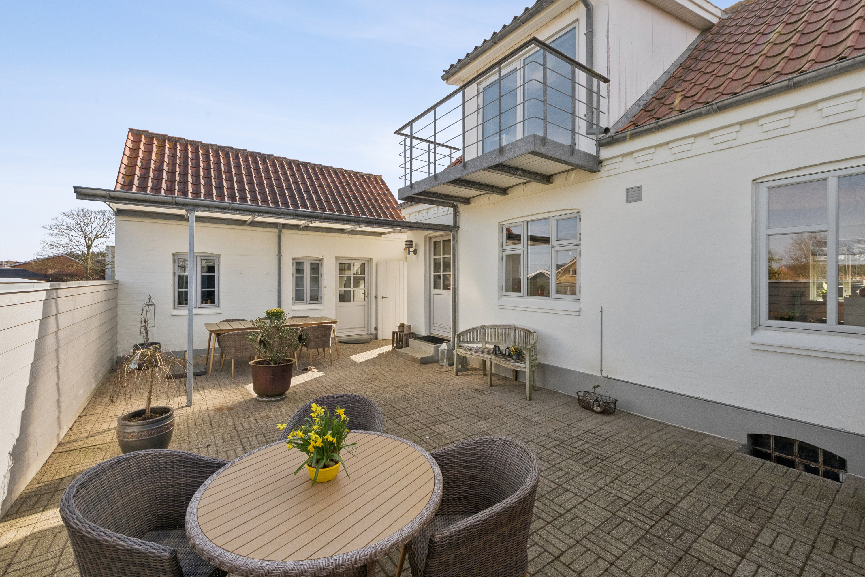 Fremhævet terrasse billede i fuldskærmstilstand. Billede af Kirkestræde 15, Glyngøre, 7870 Roslev
