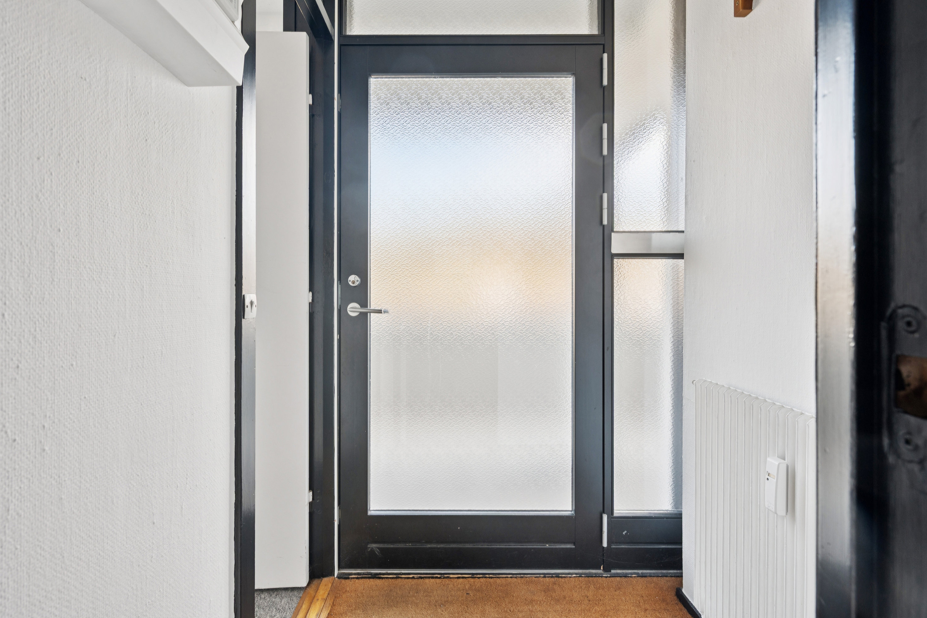 Fremhævet opgang billede i fuldskærmstilstand. Billede af Vestervang 10, 1. 1011., 8000 Aarhus C