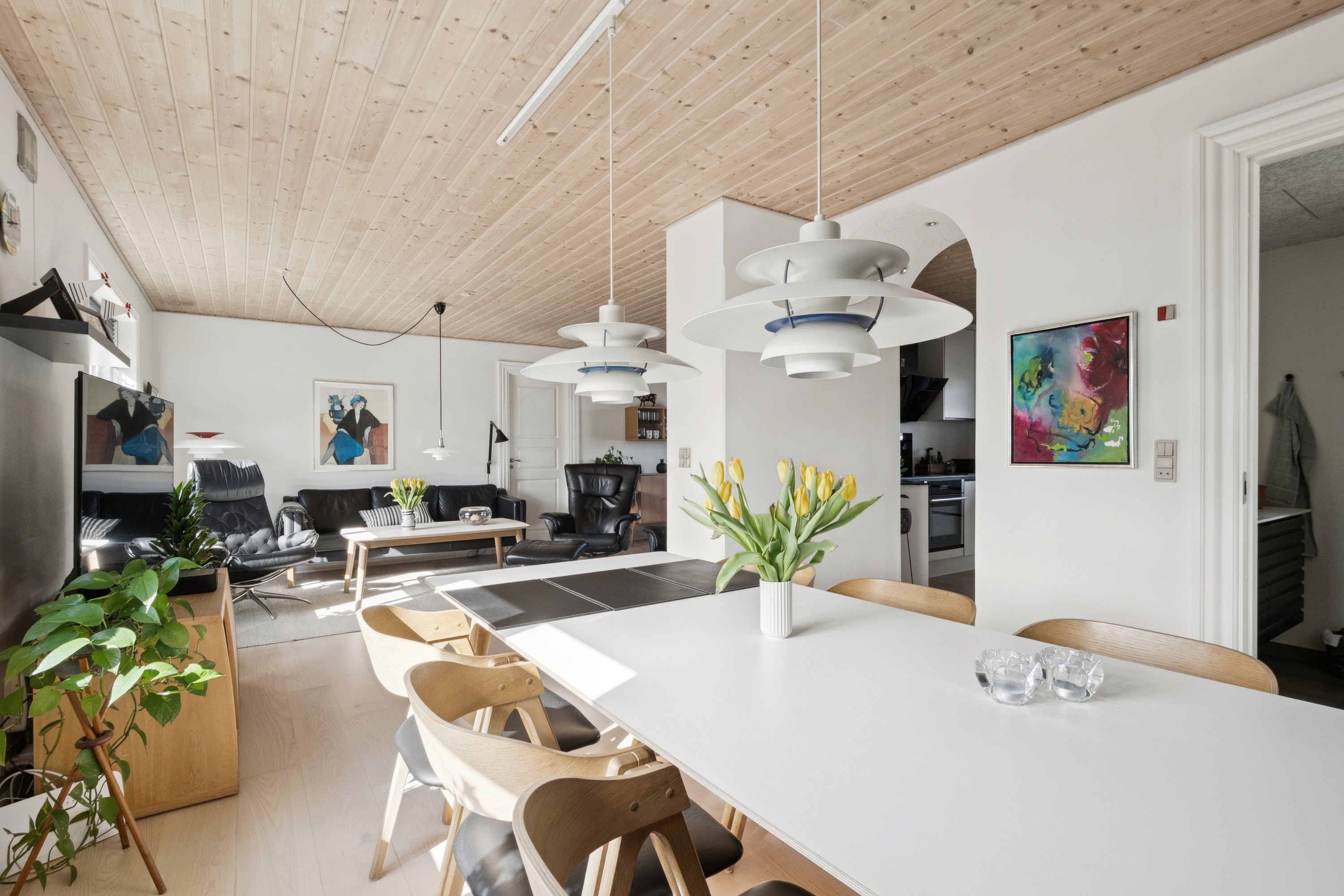 Fremhævet stue billede i fuldskærmstilstand. Billede af Kirkestræde 15, Glyngøre, 7870 Roslev