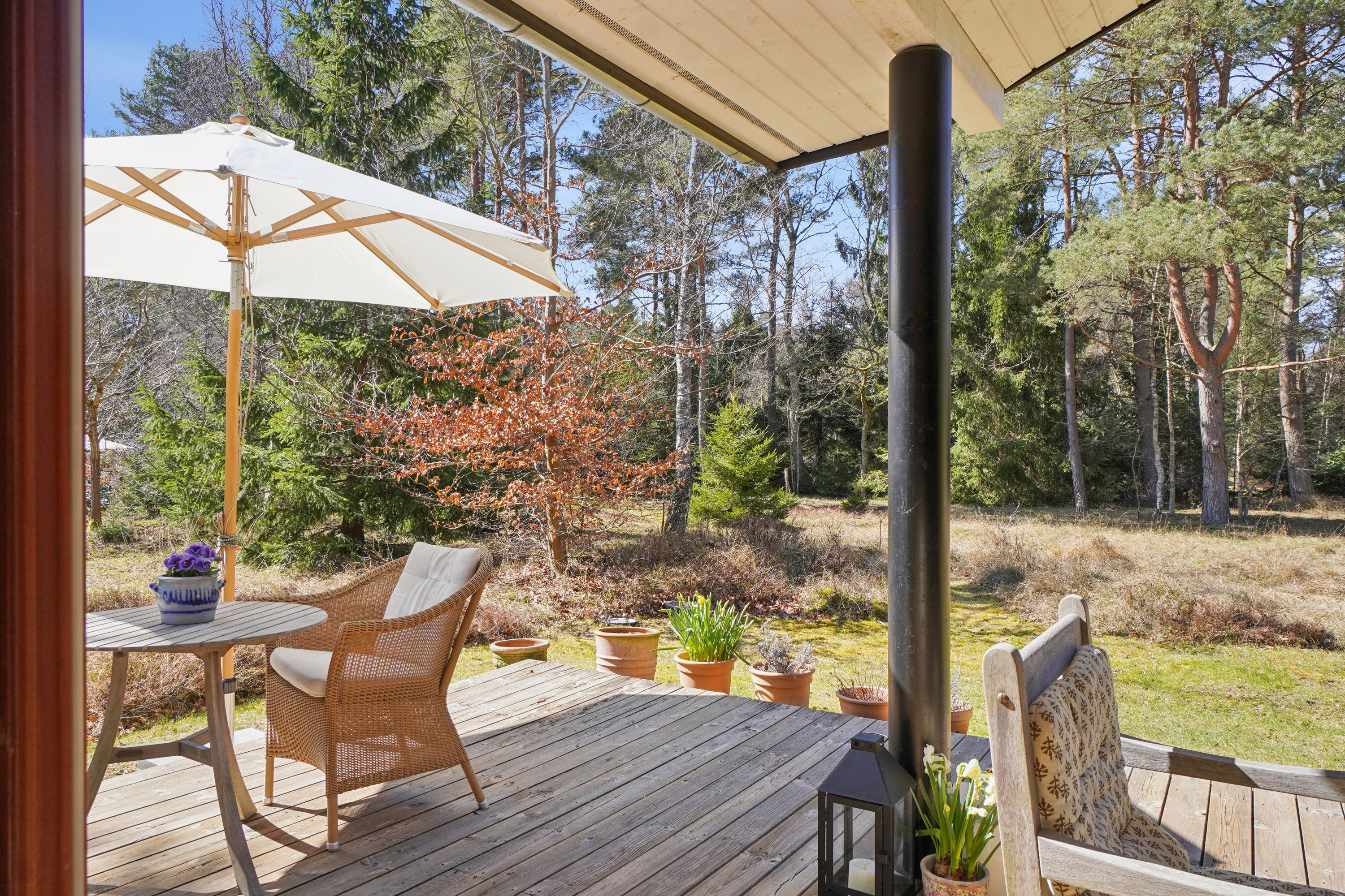 Fremhævet overdækket terrasse billede i fuldskærmstilstand. Billede af Reinhard Van Hauensvej 29, 3300 Frederiksværk