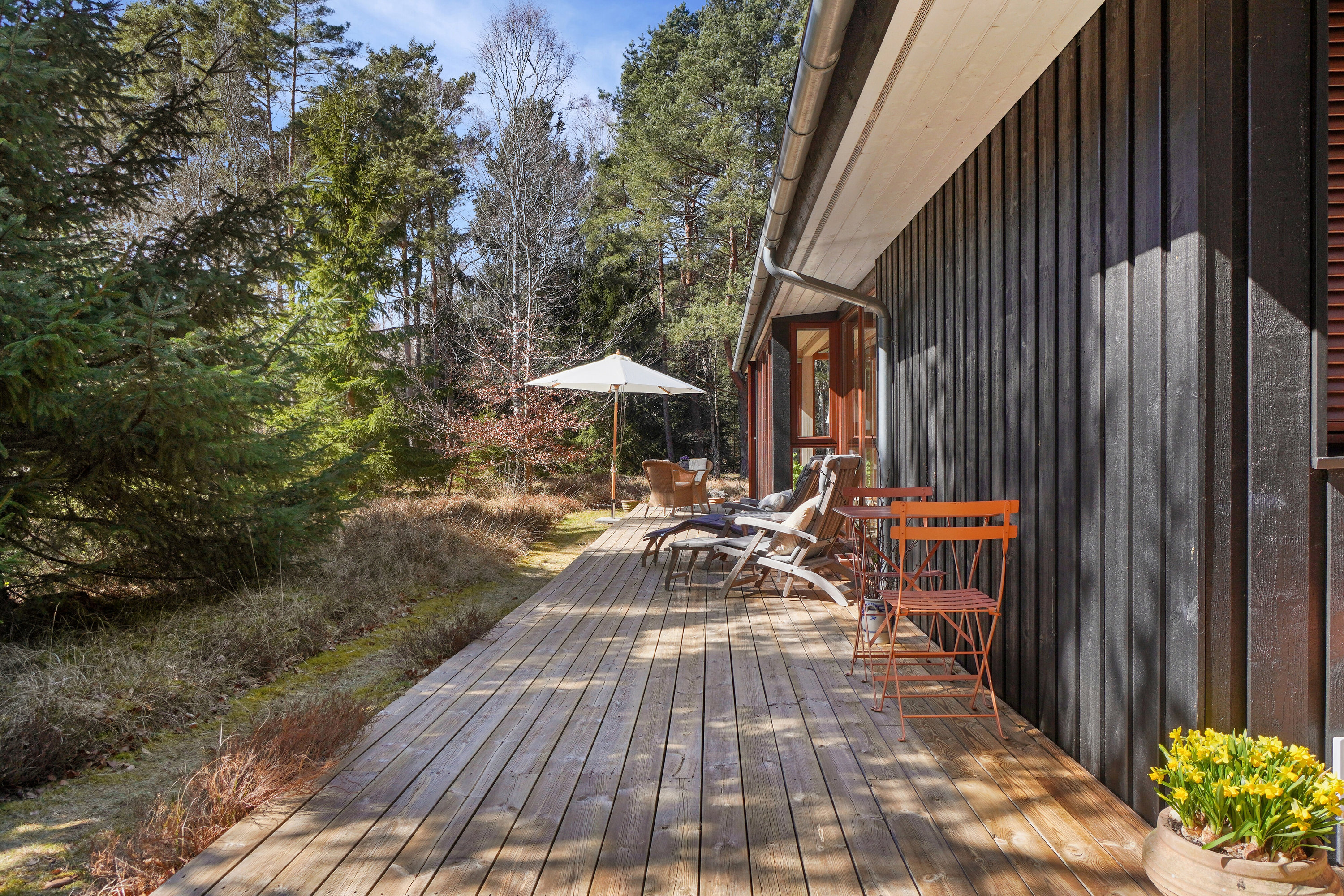 Fremhævet terrasse billede i fuldskærmstilstand. Billede af Reinhard Van Hauensvej 29, 3300 Frederiksværk