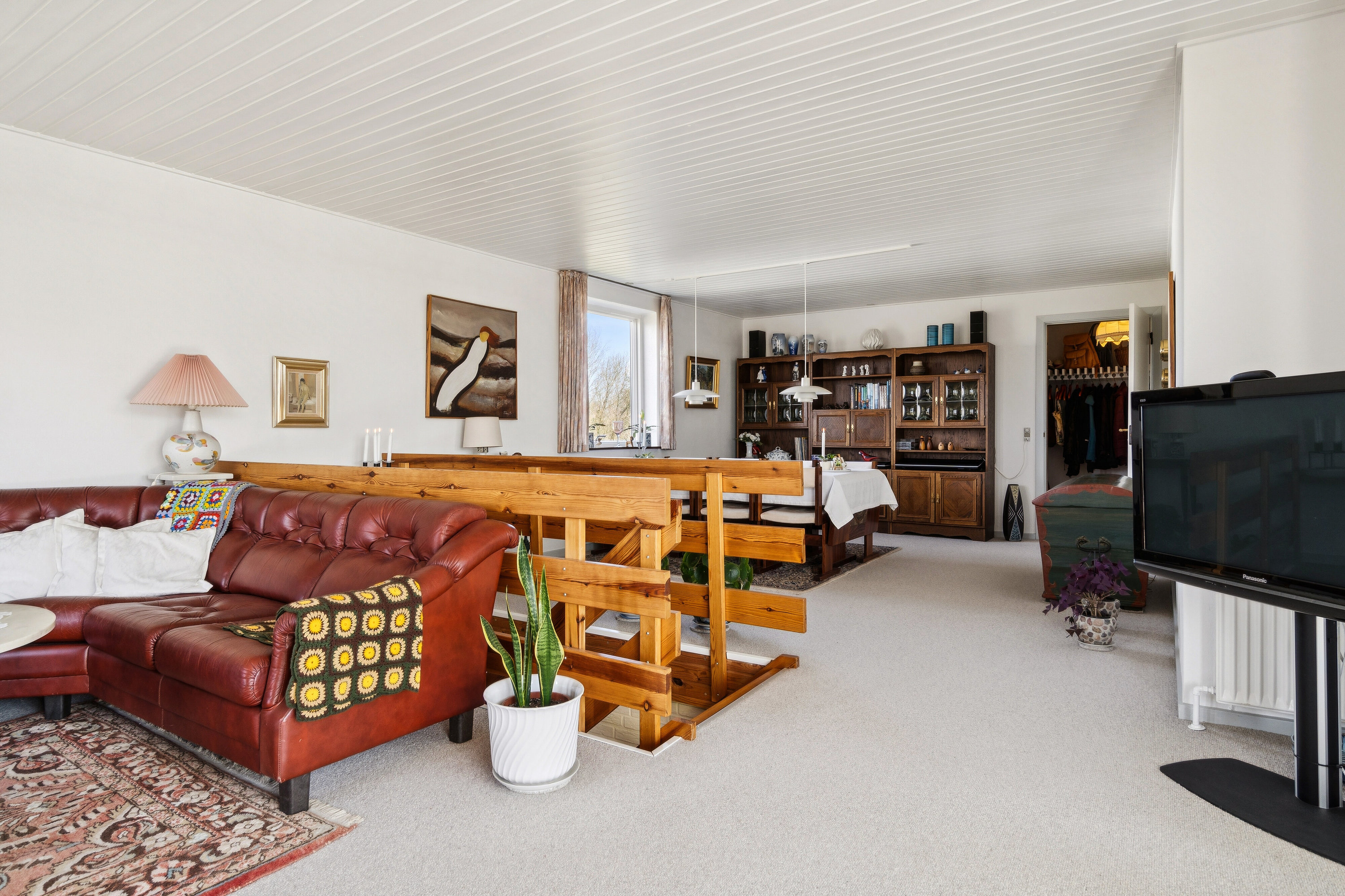 Fremhævet stue billede i fuldskærmstilstand. Billede af Runevej 21, Sjørring, 7700 Thisted