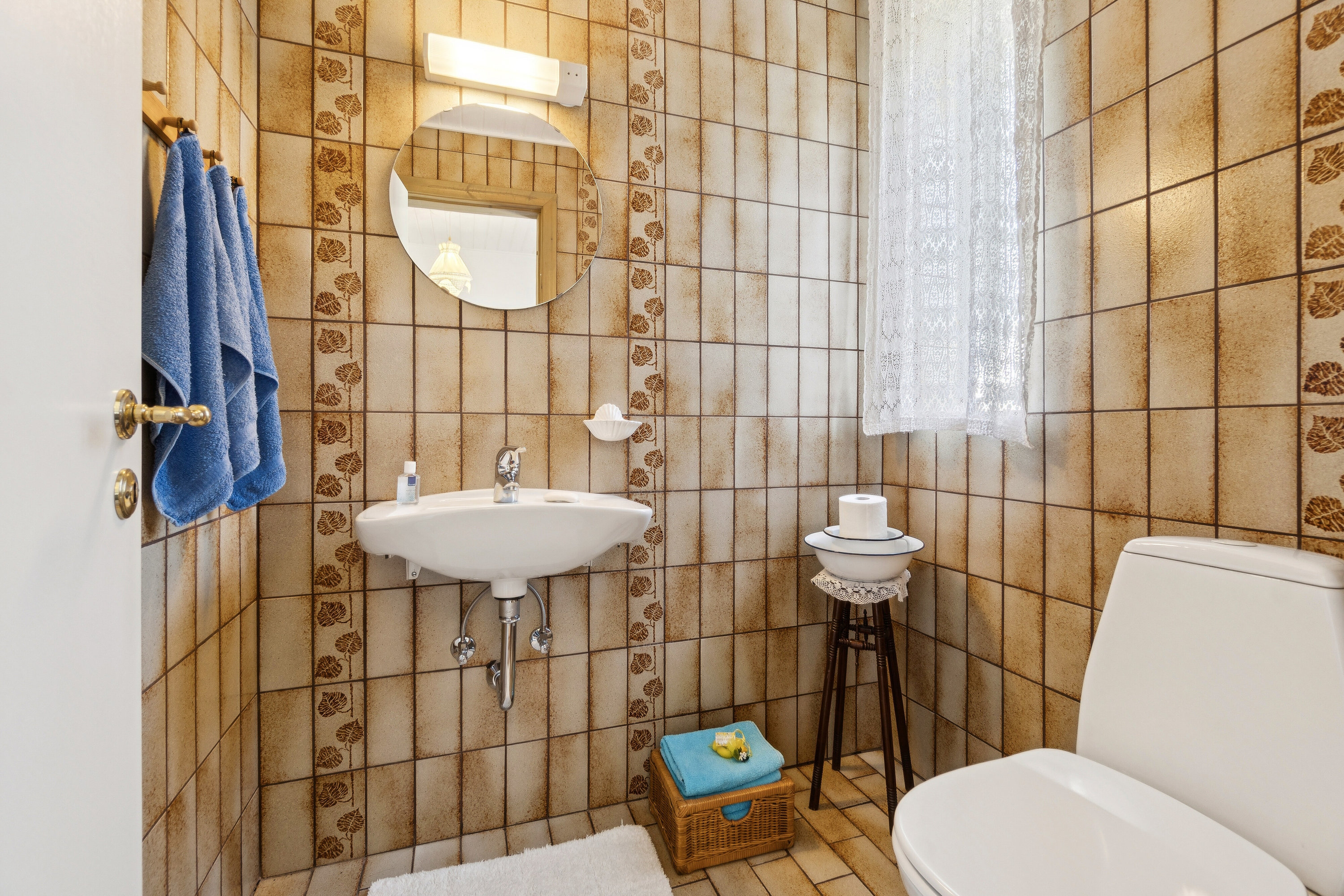 Fremhævet badeværelse billede i fuldskærmstilstand. Billede af Runevej 21, Sjørring, 7700 Thisted