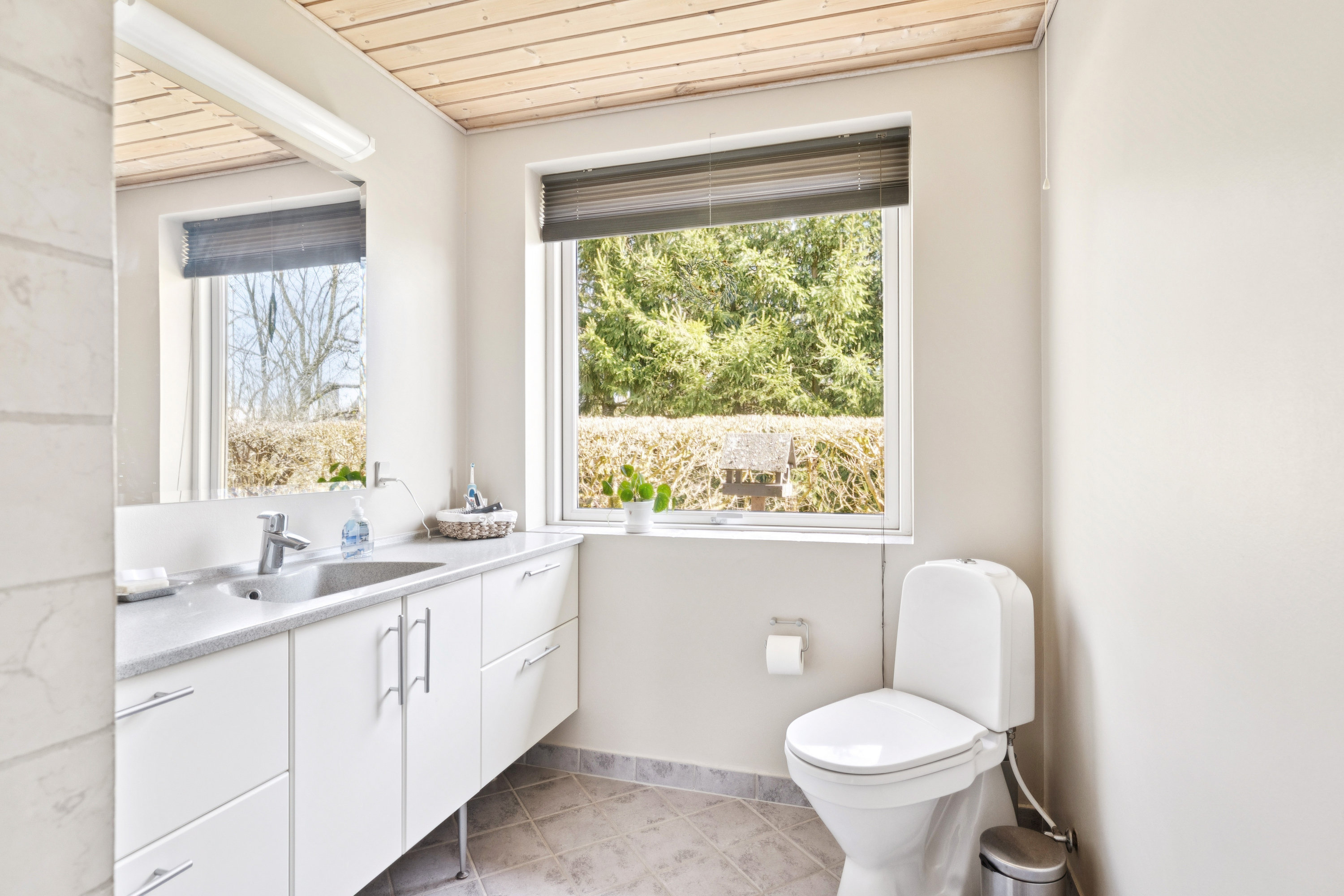 Fremhævet badeværelse billede i fuldskærmstilstand. Billede af Hald Møllevej 16, Hald, 8983 Gjerlev J