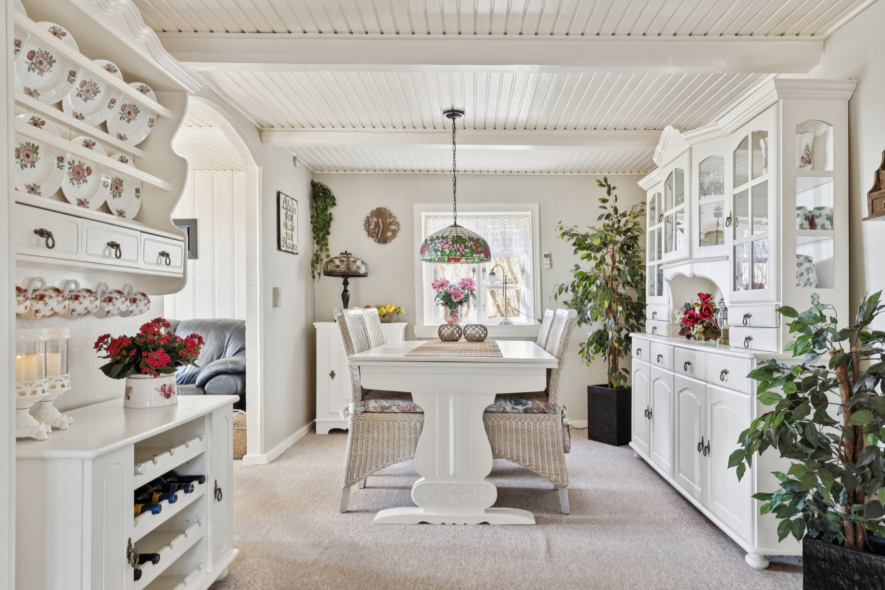 Fremhævet spisestue billede i fuldskærmstilstand. Billede af Tømmerupvej 33, Ulkestrup, 4440 Mørkøv