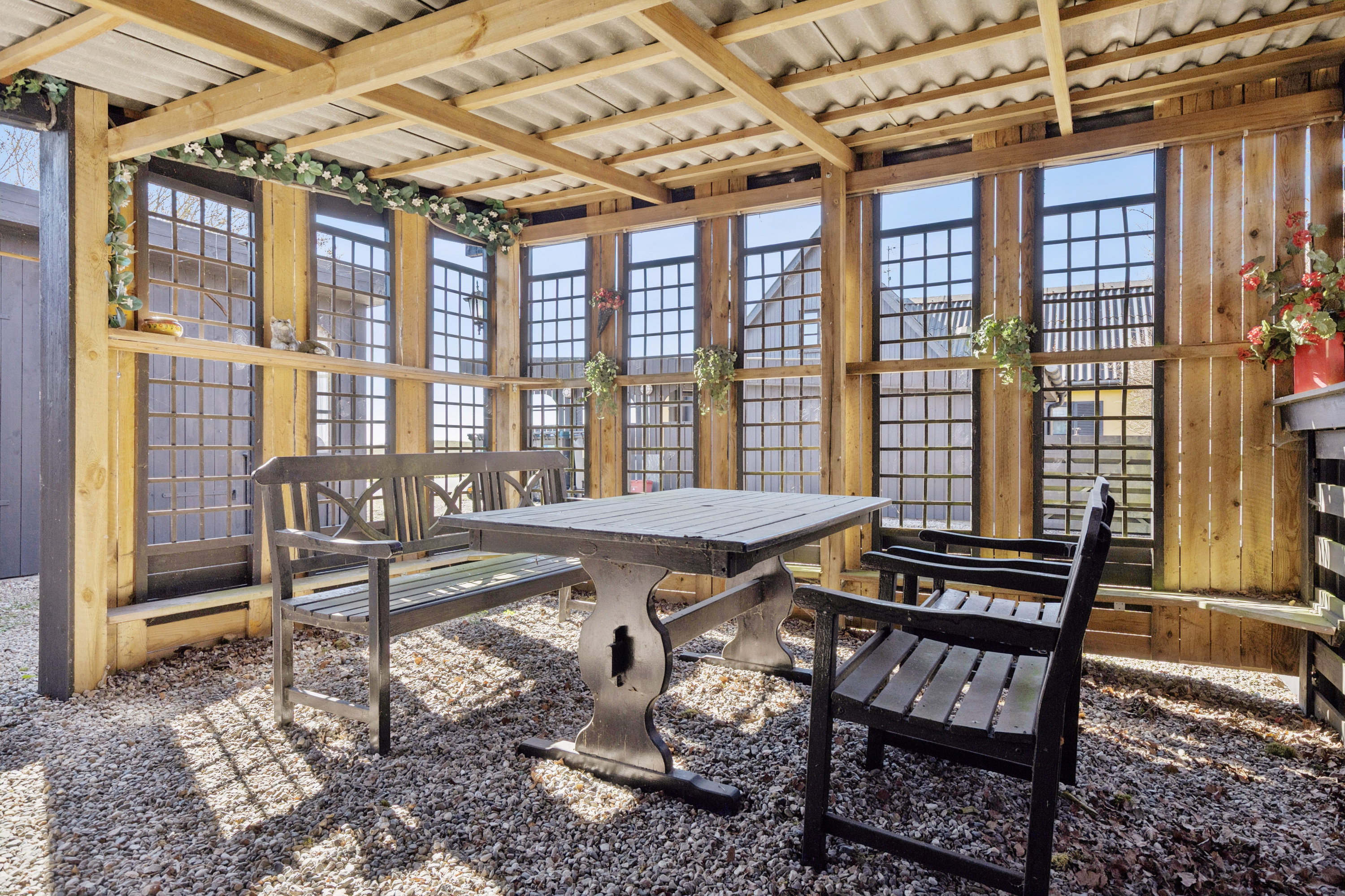 Fremhævet terrasse billede i fuldskærmstilstand. Billede af Tømmerupvej 33, Ulkestrup, 4440 Mørkøv