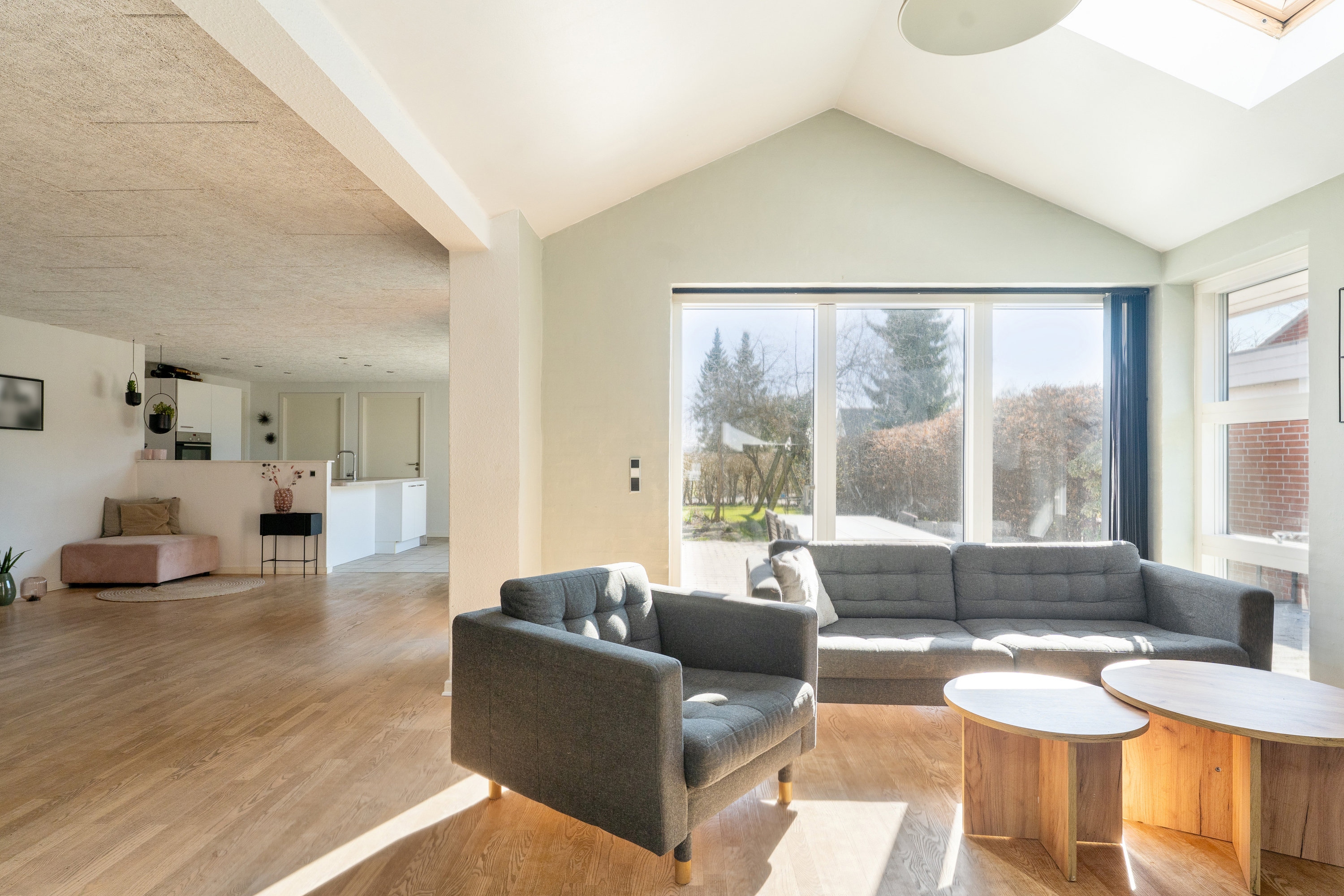 Fremhævet stue billede i fuldskærmstilstand. Billede af Topasdalen 6, 8930 Randers NØ