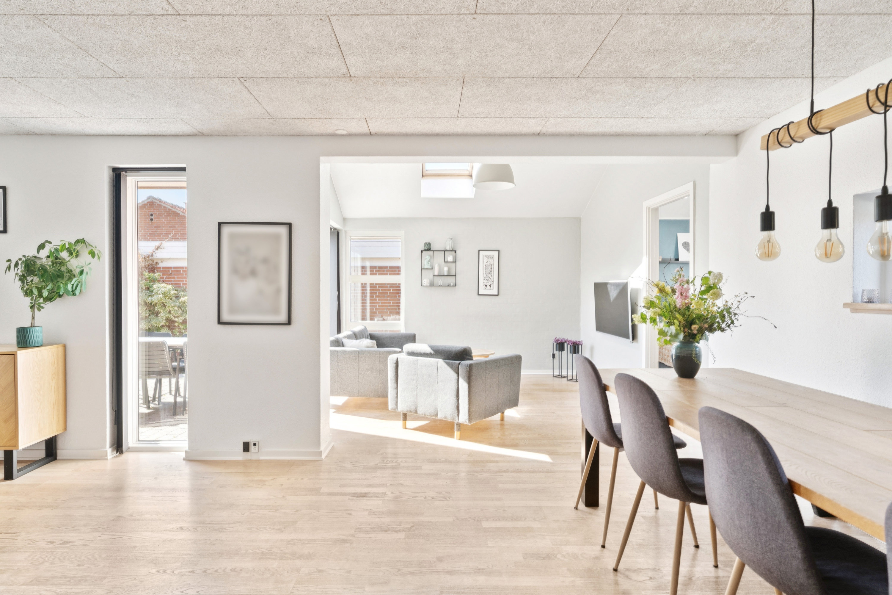 Fremhævet stue billede i fuldskærmstilstand. Billede af Topasdalen 6, 8930 Randers NØ