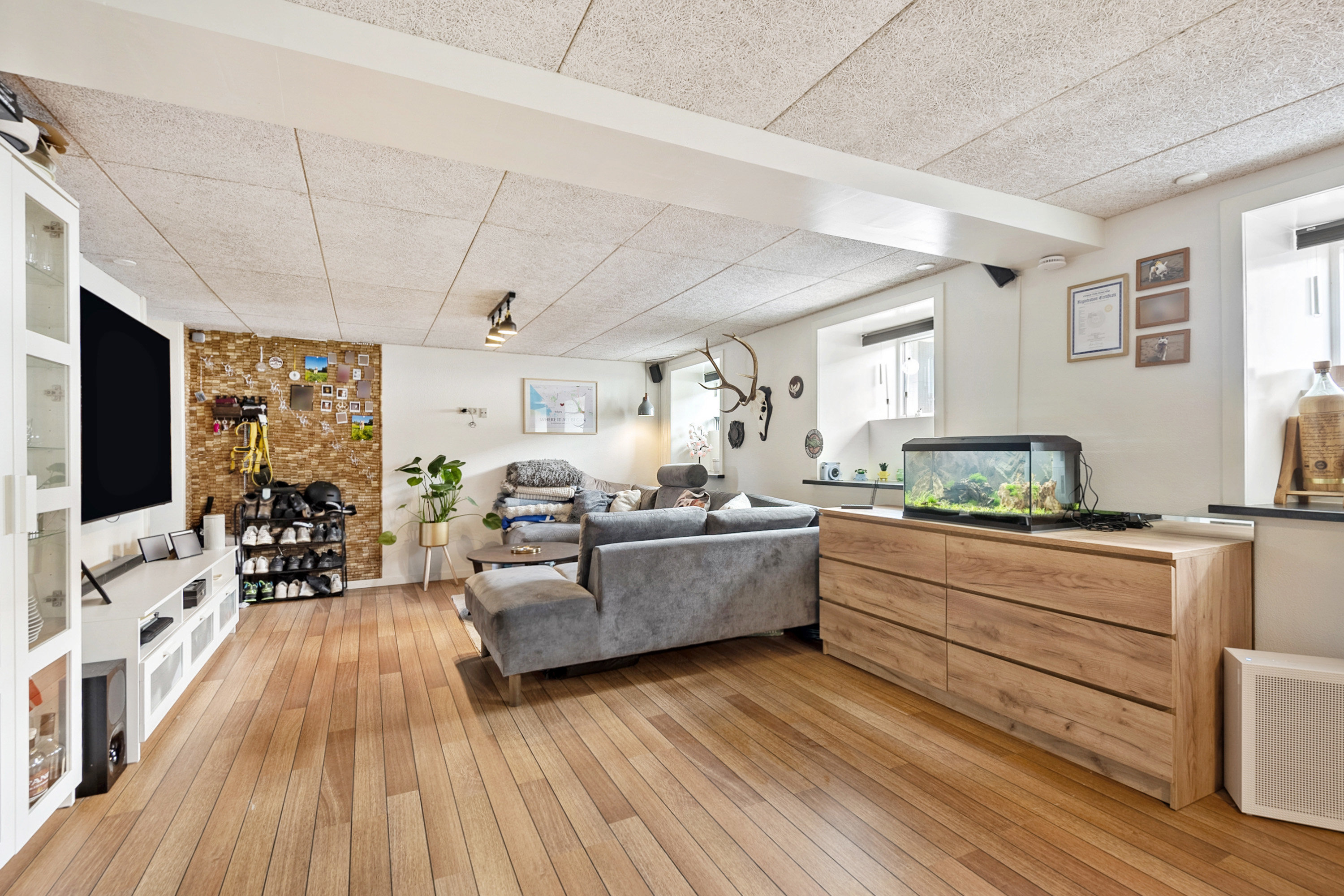 Fremhævet stue billede i fuldskærmstilstand. Billede af Ribegade 1, st.., 6700 Esbjerg