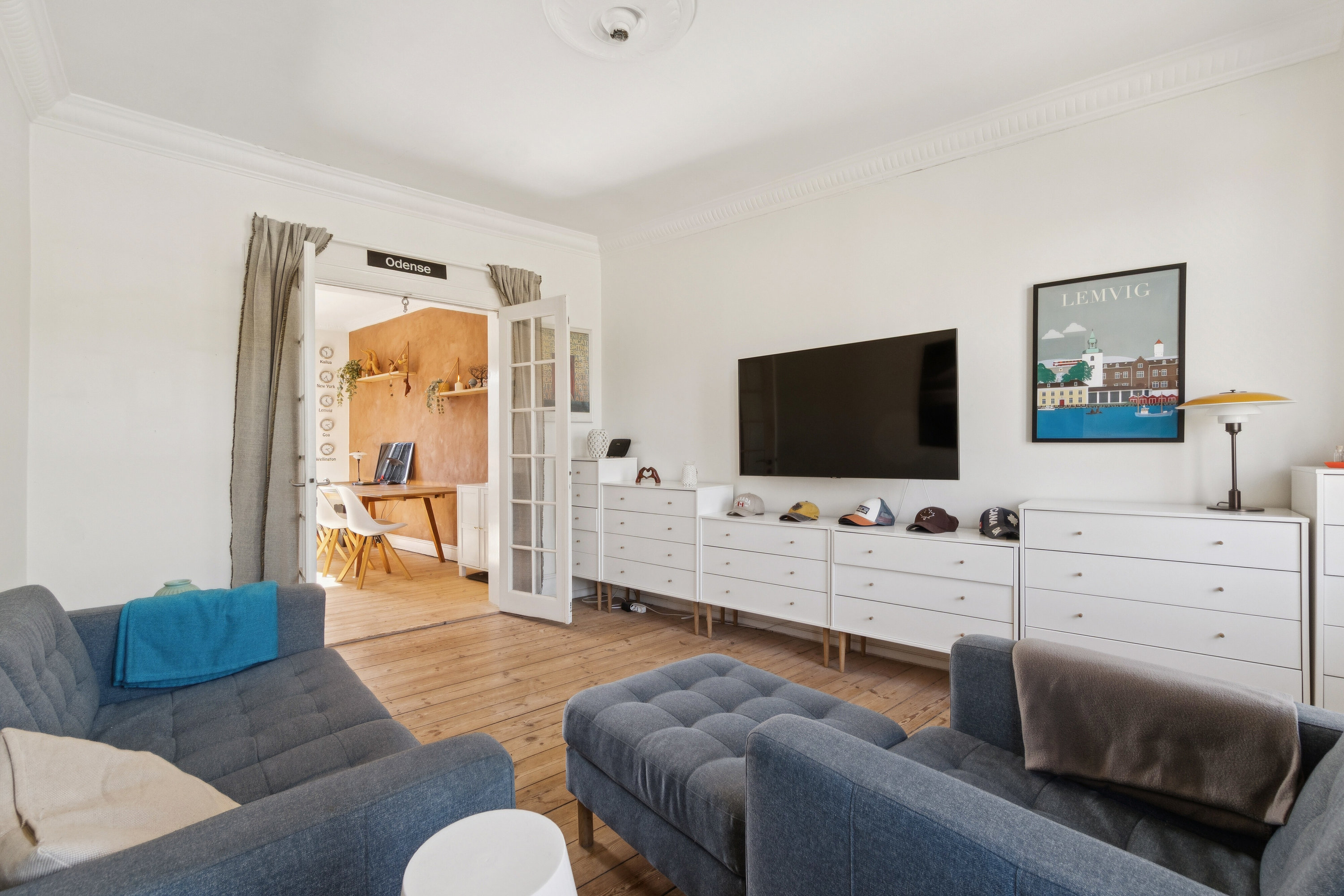 Fremhævet stue billede i fuldskærmstilstand. Billede af Tovværkgade 4, 4. th., 2300 København S