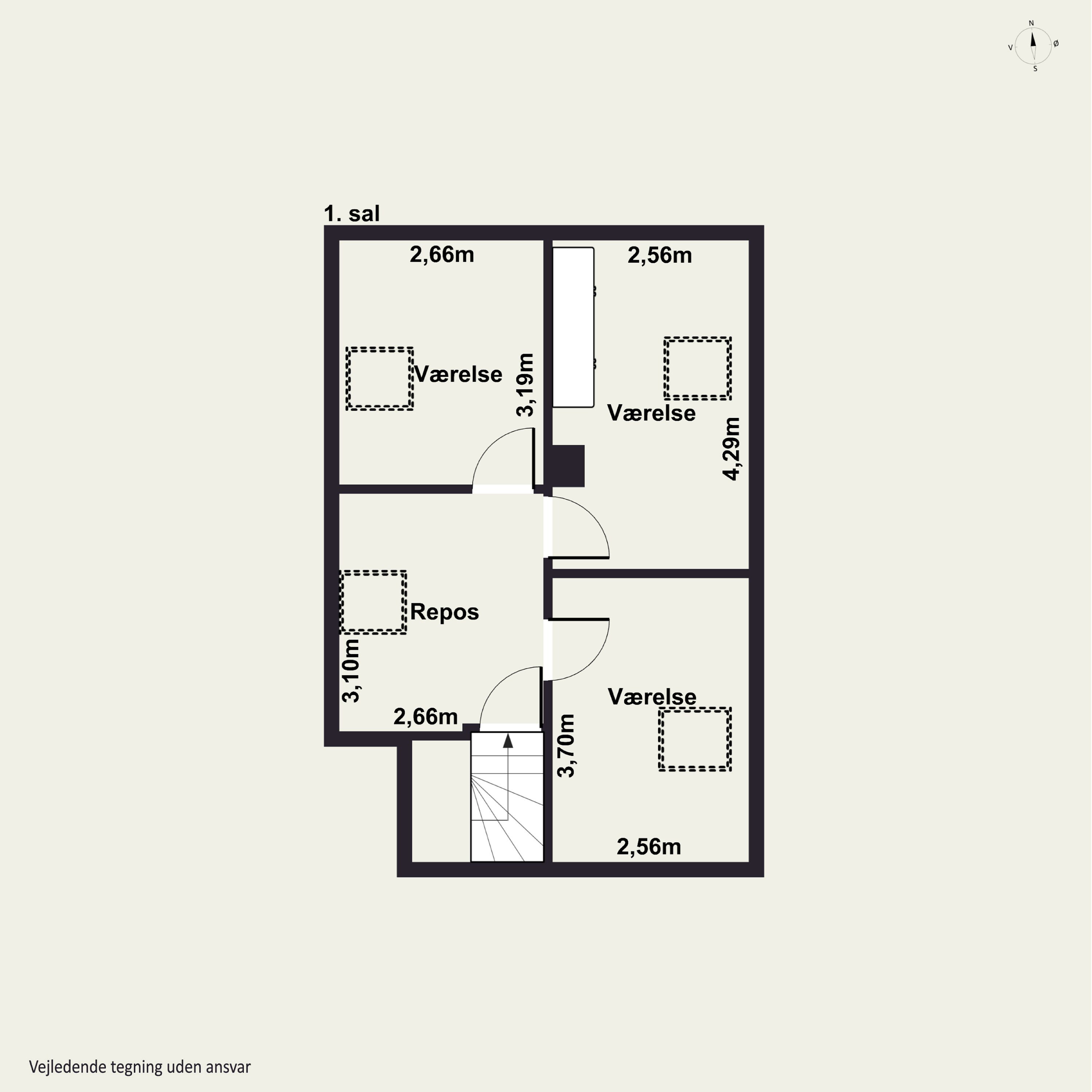 Plantegninger billede af Nørregårdsvej 279, 2610 Rødovre