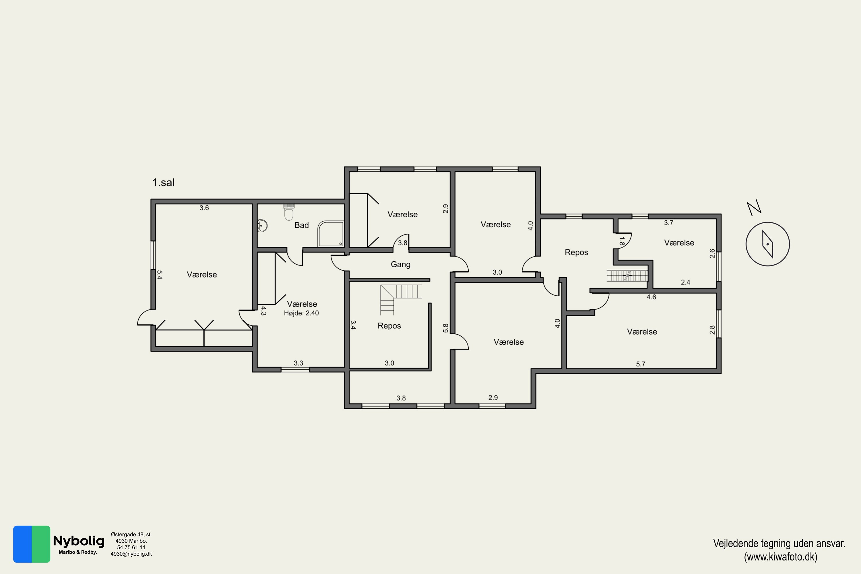 Plantegninger billede af Øltappervej 4, 4952 Stokkemarke