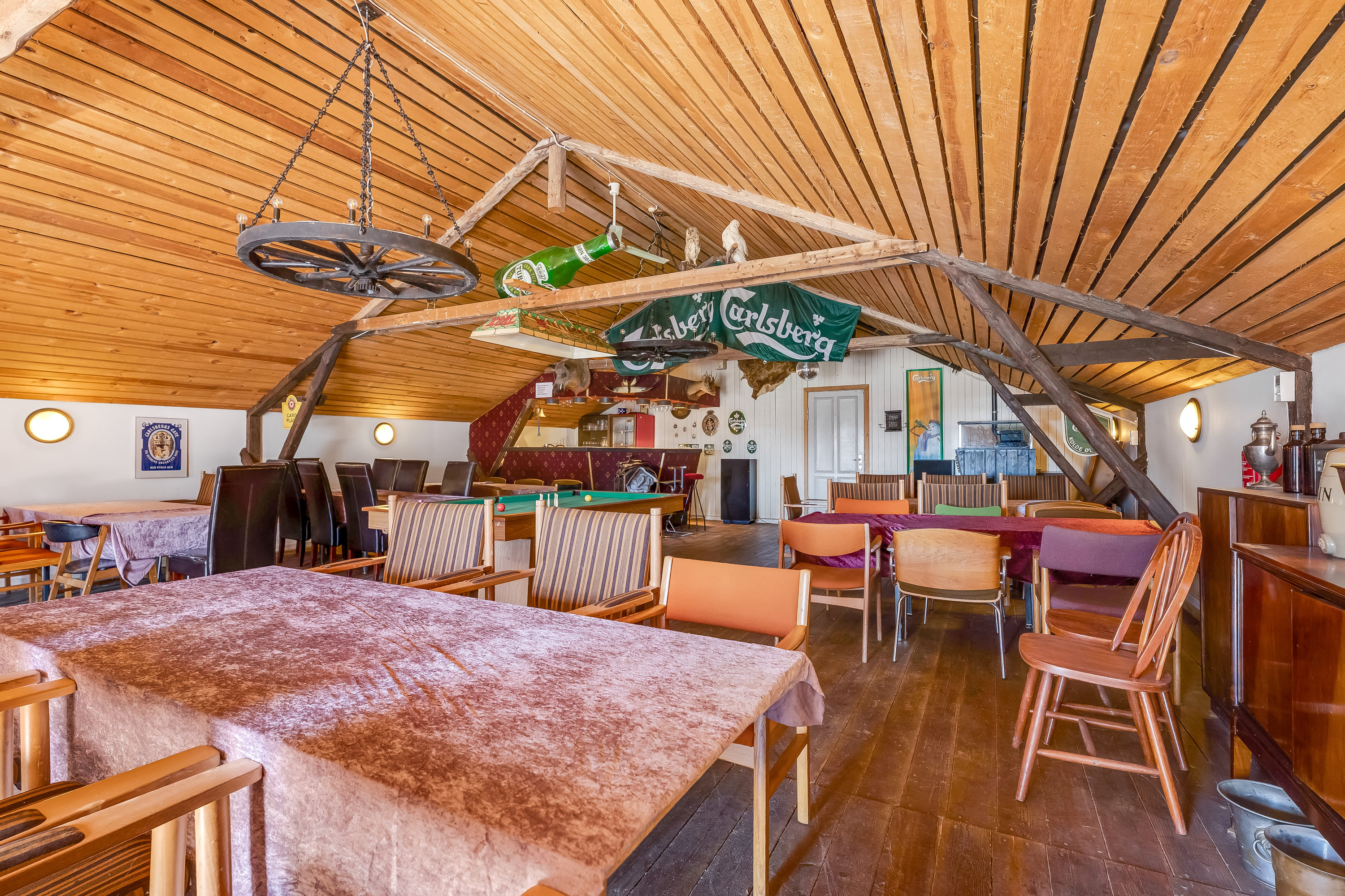 Fremhævet gildesal billede i fuldskærmstilstand. Billede af Øltappervej 4, 4952 Stokkemarke