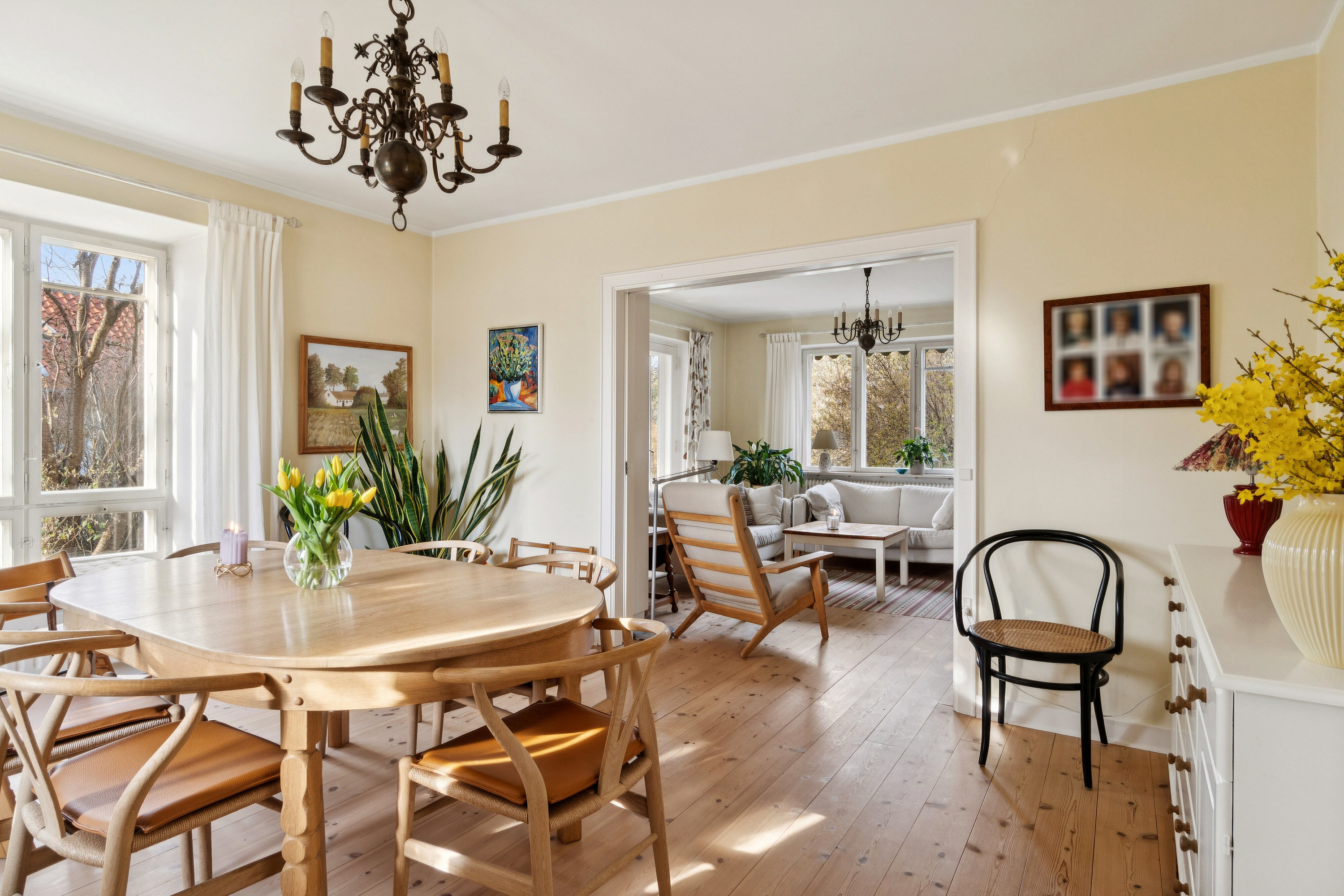 Fremhævet spisestue billede i fuldskærmstilstand. Billede af Rysagervej 6, 4690 Haslev