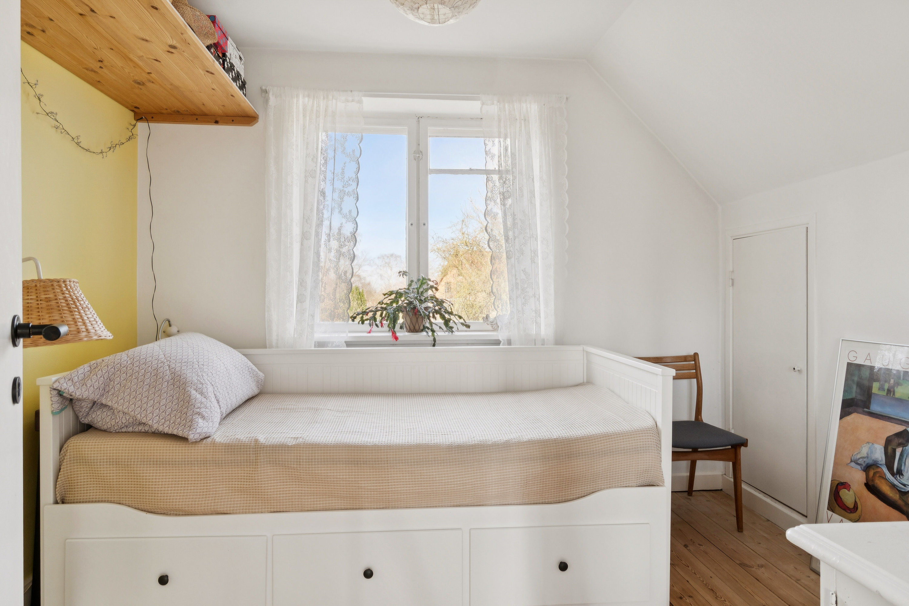 Fremhævet soveværelse billede i fuldskærmstilstand. Billede af Rysagervej 6, 4690 Haslev