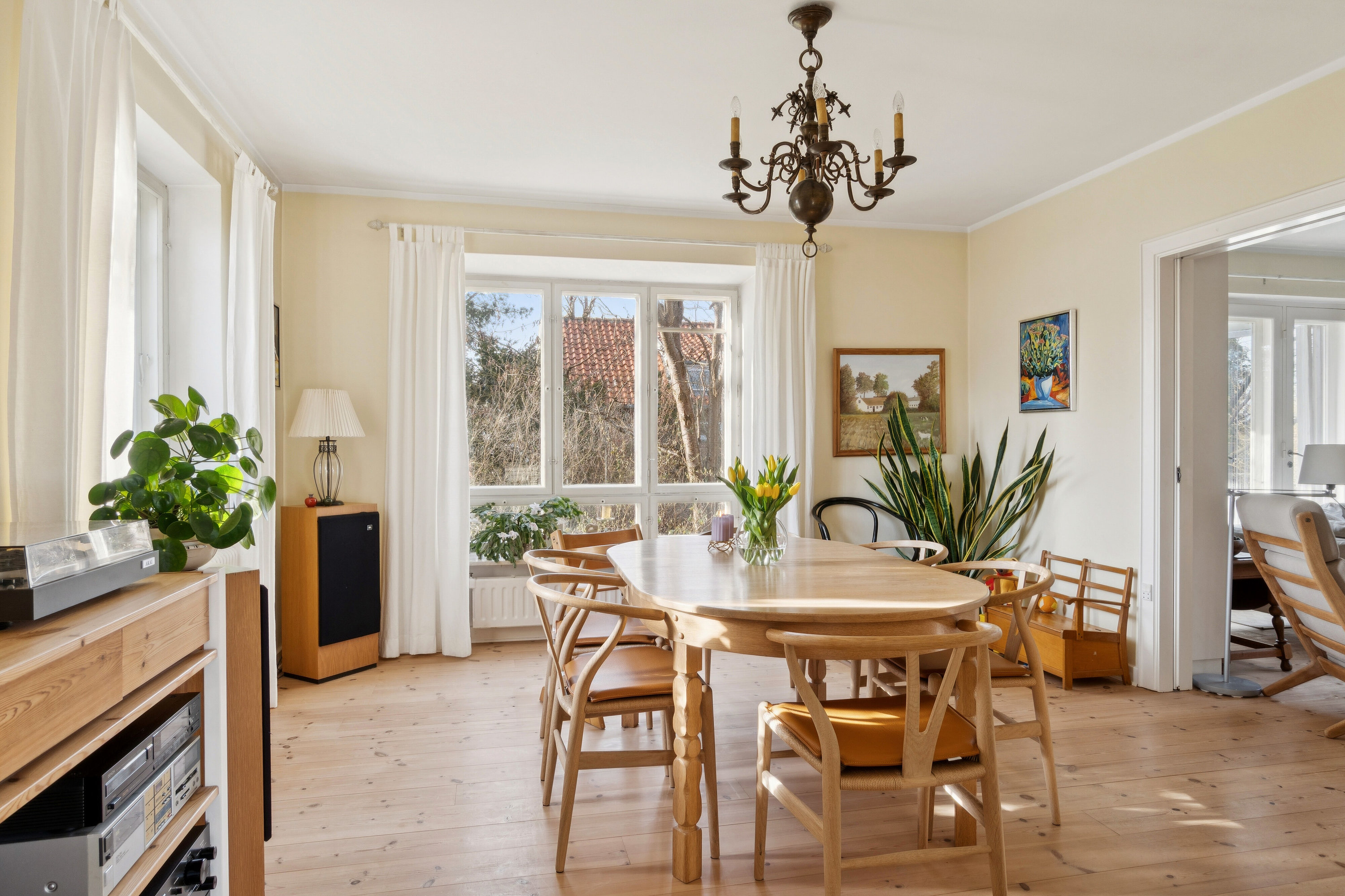 Fremhævet spisestue billede i fuldskærmstilstand. Billede af Rysagervej 6, 4690 Haslev