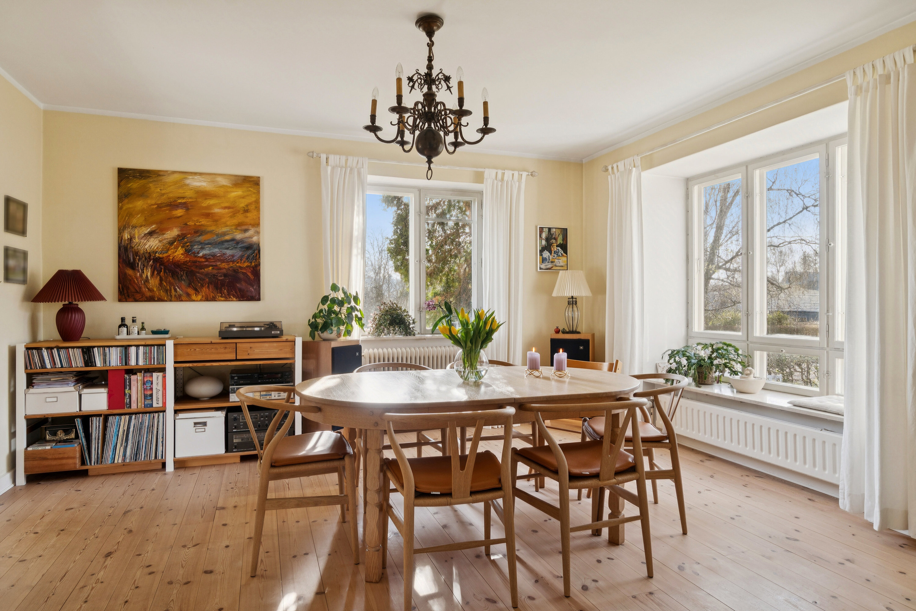 Fremhævet spisestue billede i fuldskærmstilstand. Billede af Rysagervej 6, 4690 Haslev