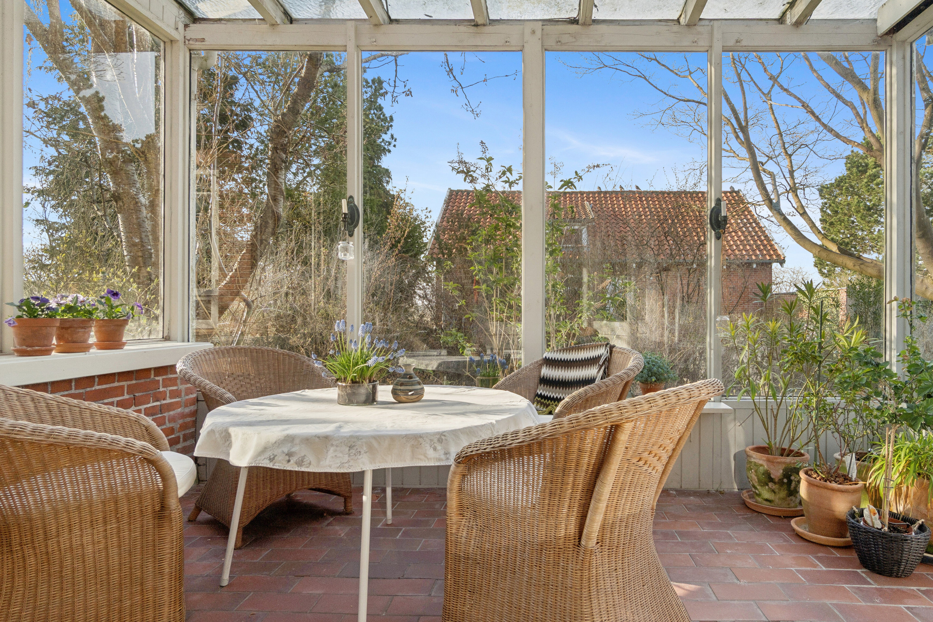 Fremhævet udestue billede i fuldskærmstilstand. Billede af Rysagervej 6, 4690 Haslev