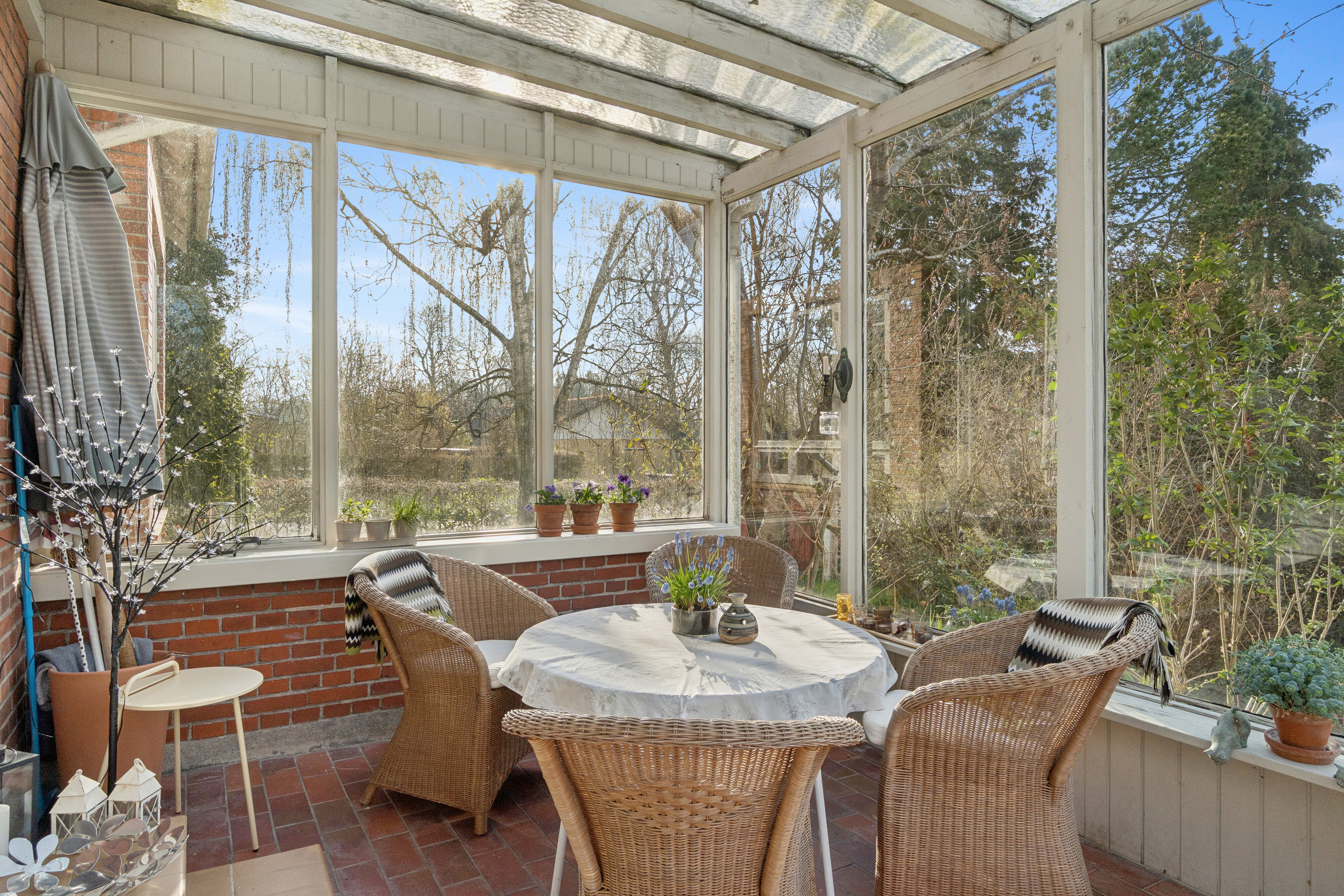 Fremhævet udestue billede i fuldskærmstilstand. Billede af Rysagervej 6, 4690 Haslev