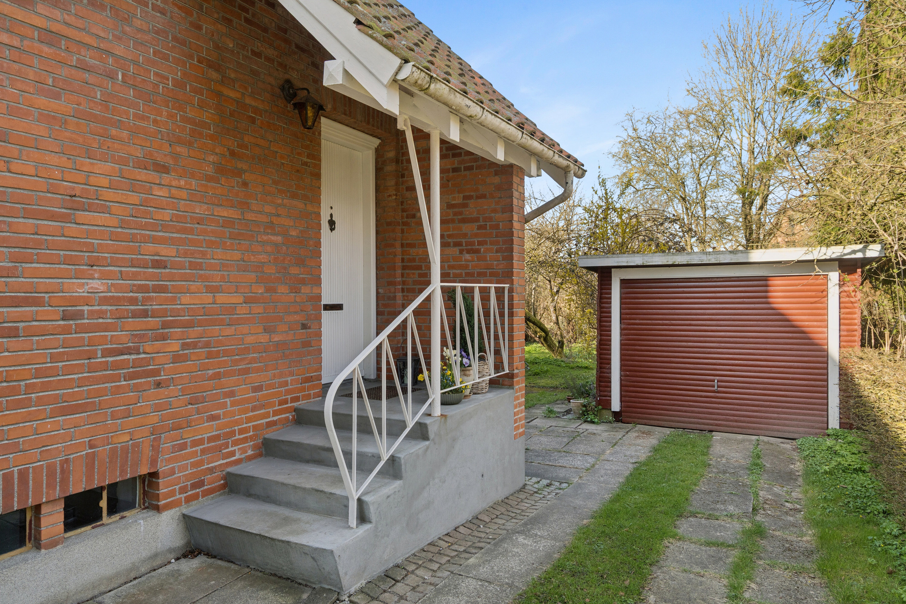 Fremhævet udendørs billede i fuldskærmstilstand. Billede af Rysagervej 6, 4690 Haslev