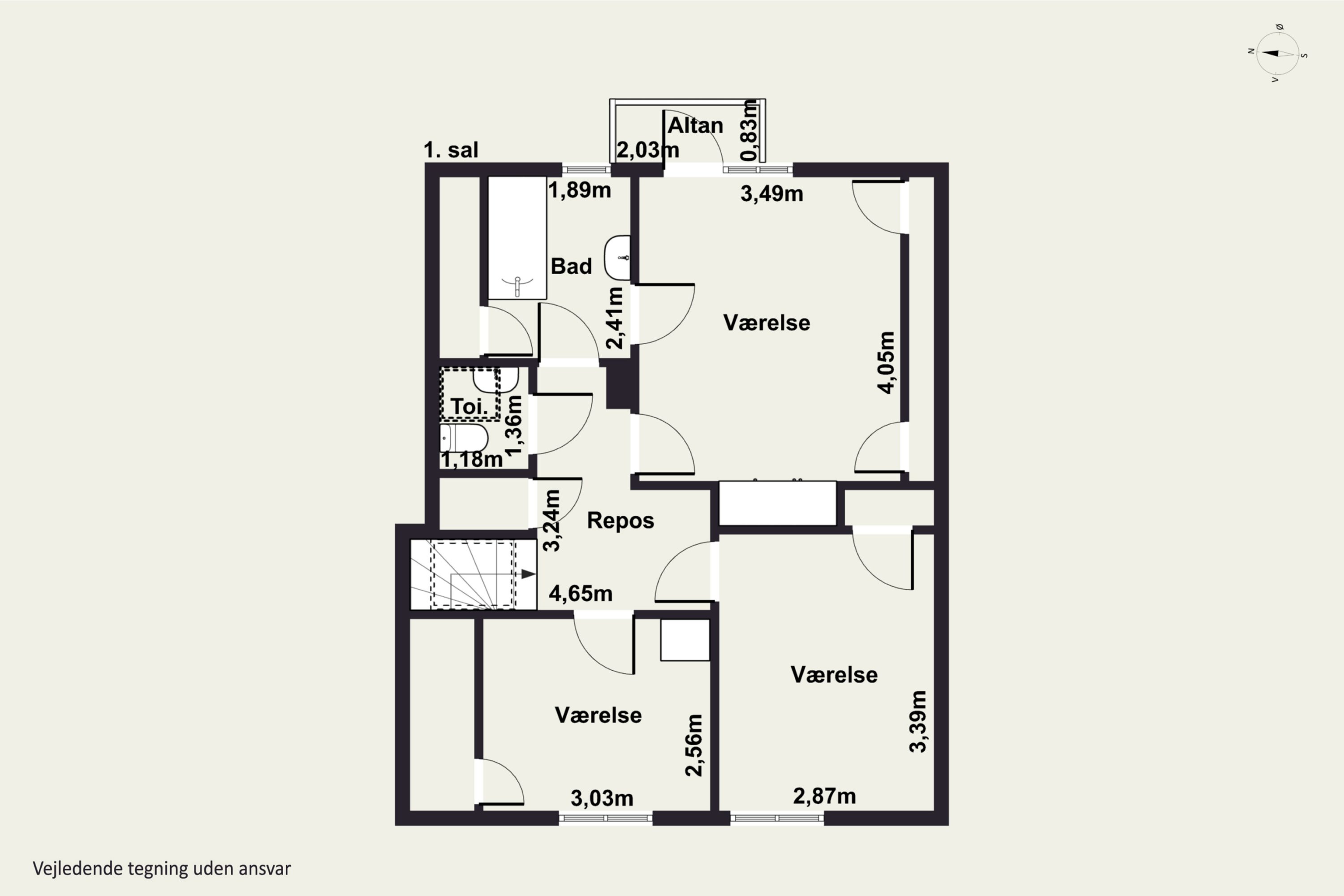 Plantegninger billede af Rysagervej 6, 4690 Haslev