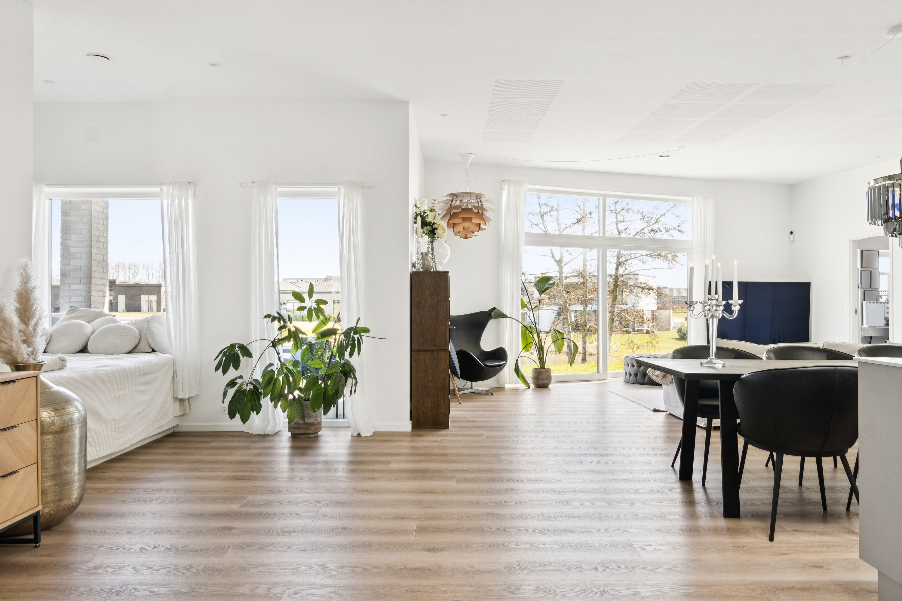 Fremhævet stue billede i fuldskærmstilstand. Billede af Eskelunden 12, 4700 Næstved