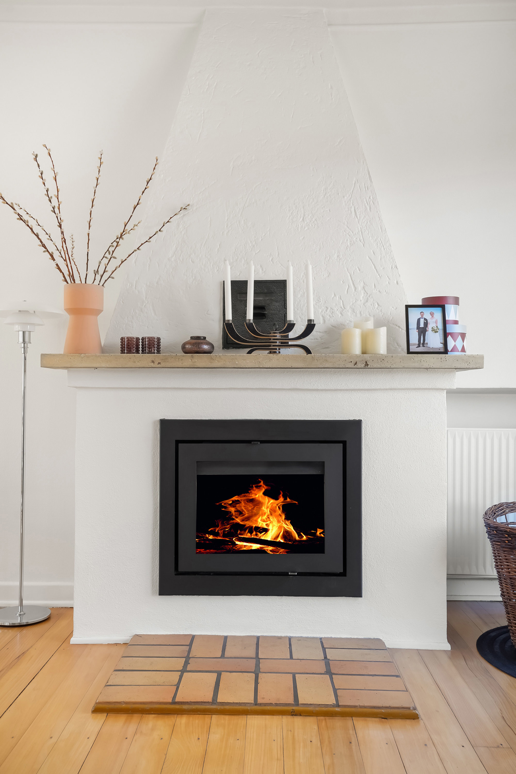 Fremhævet stue billede i fuldskærmstilstand. Billede af Cederfeldsvej 11, 5230 Odense M