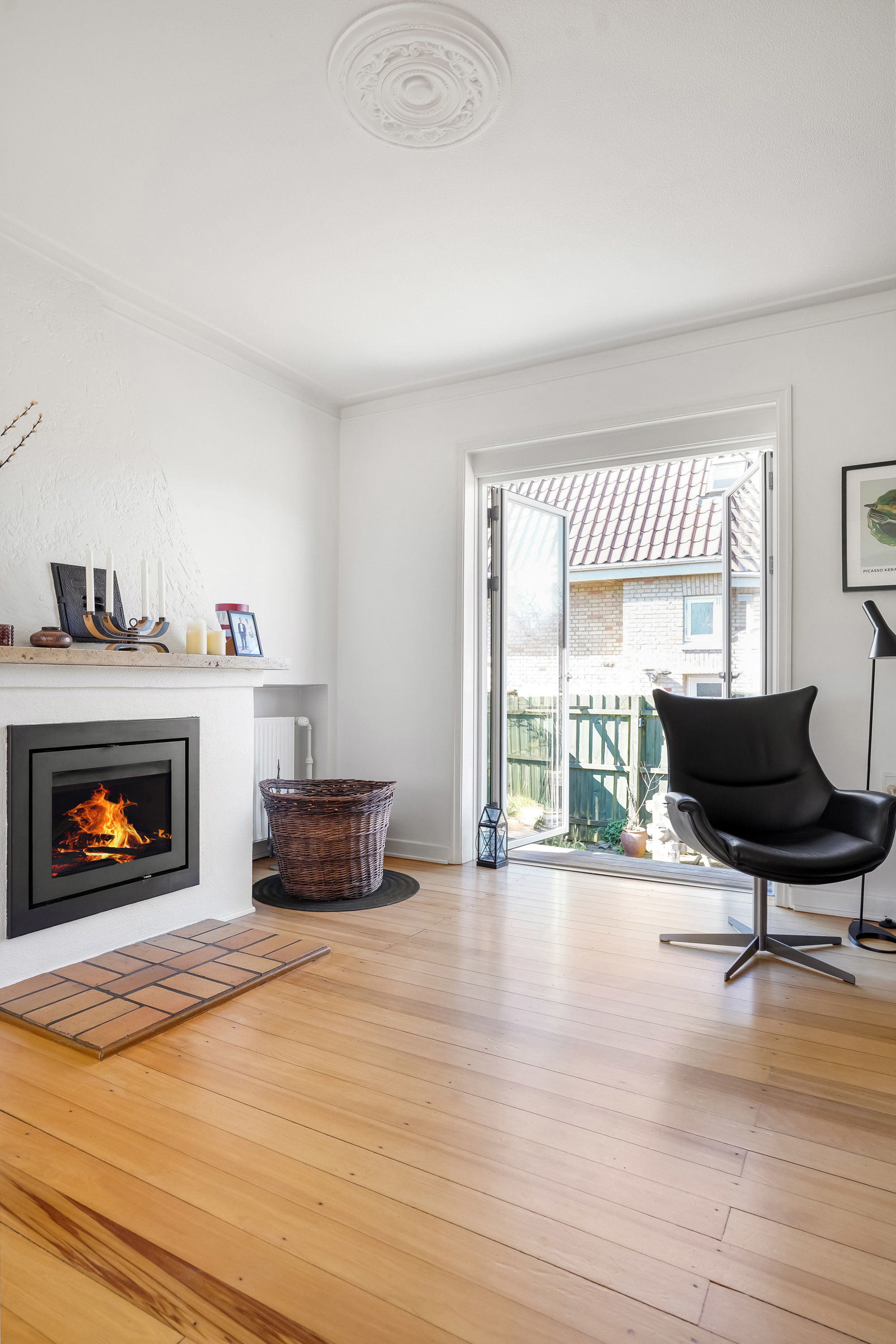 Fremhævet stue billede i fuldskærmstilstand. Billede af Cederfeldsvej 11, 5230 Odense M