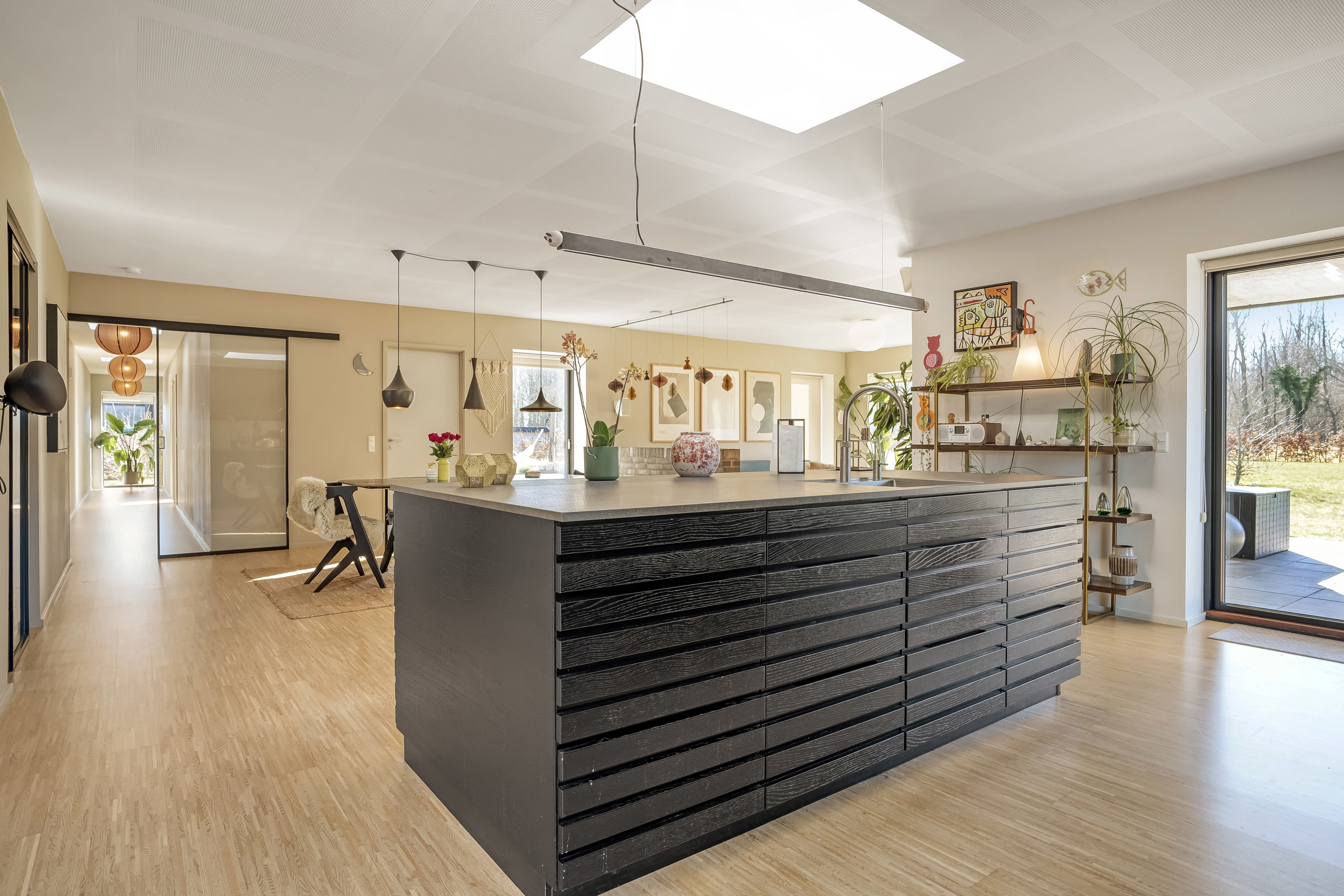 Fremhævet køkken billede i fuldskærmstilstand. Billede af Møllehøjvej 101, Sønder Nærå, 5792 Årslev