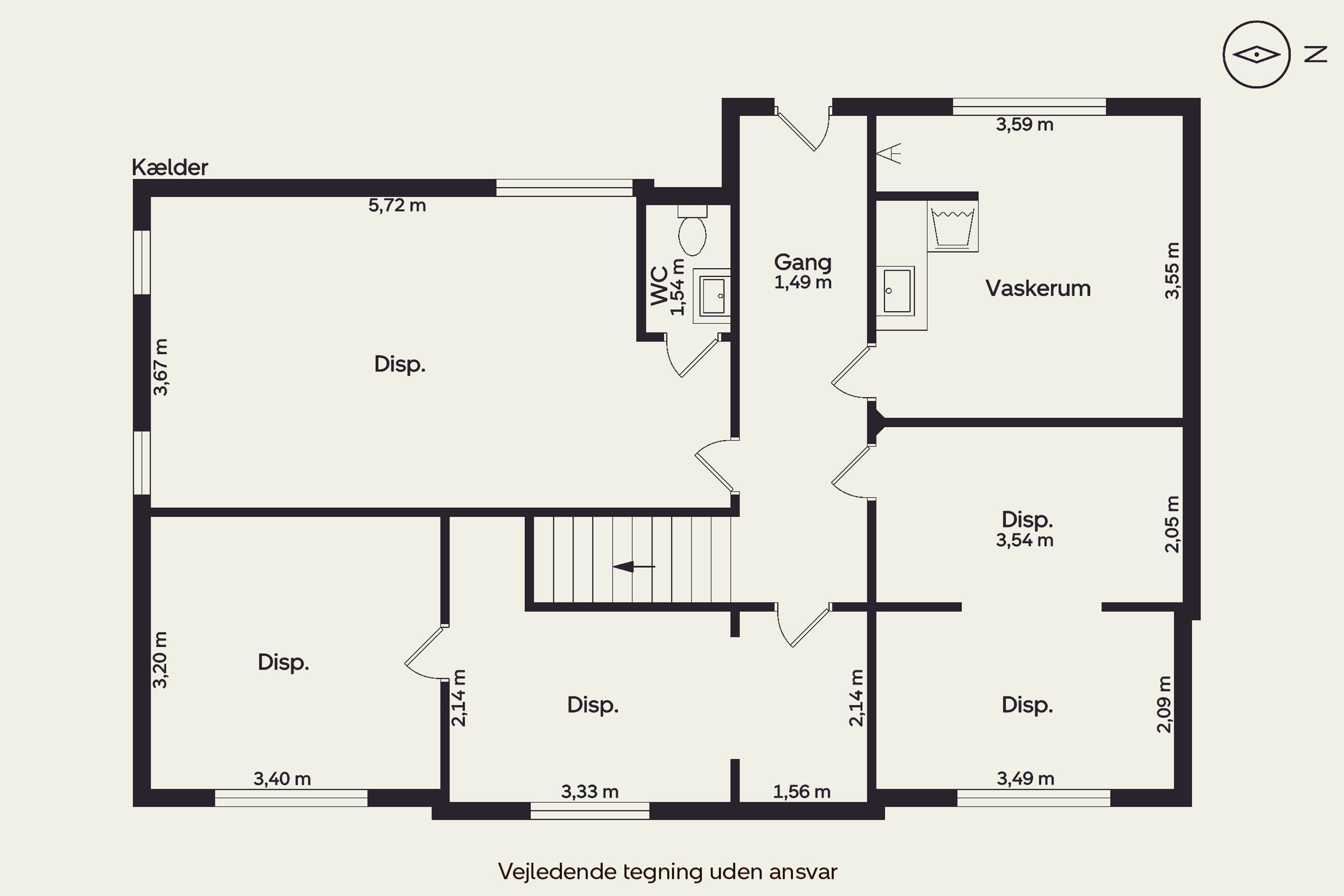 Plantegninger billede af Cederfeldsvej 11, 5230 Odense M