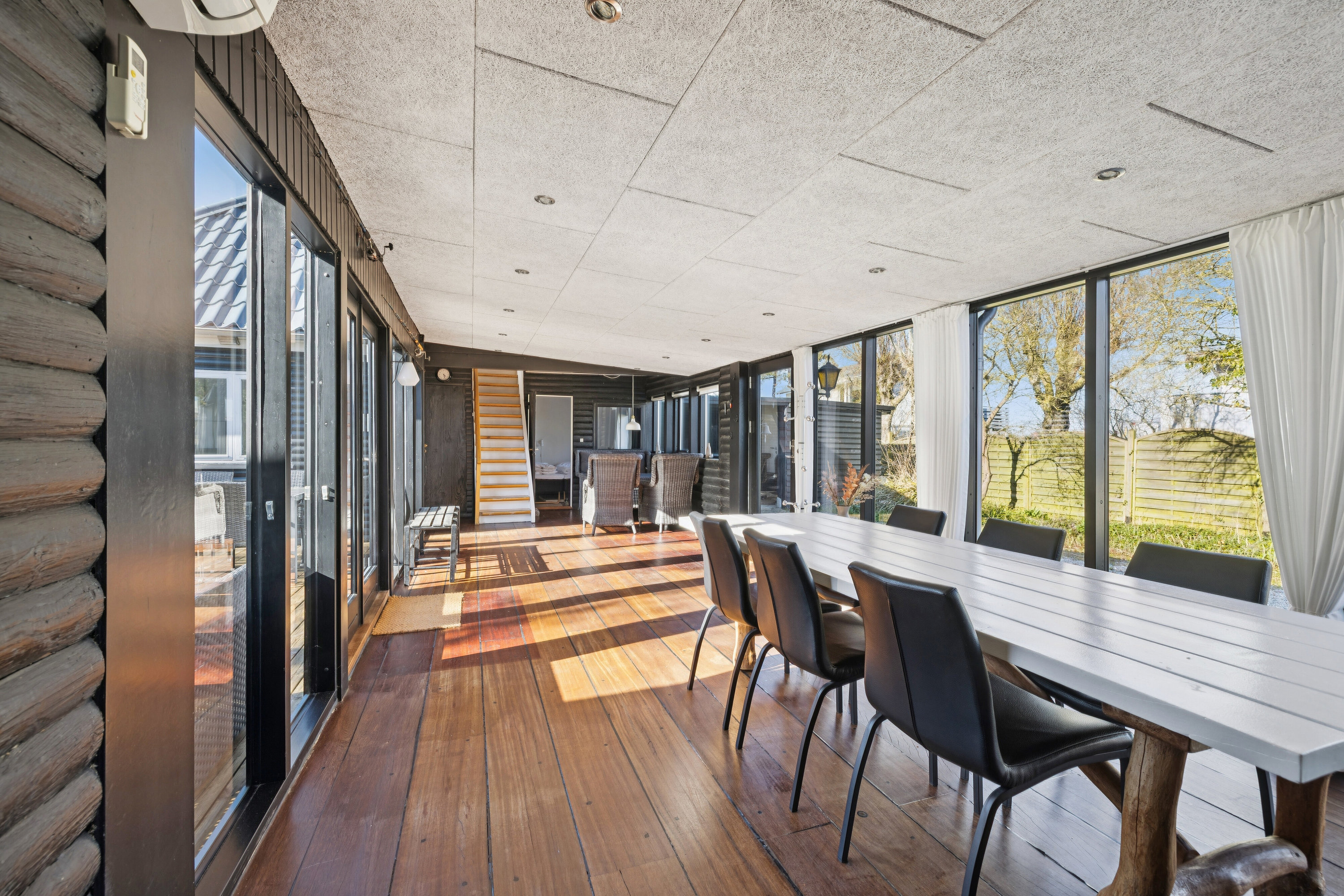 Fremhævet udestue billede i fuldskærmstilstand. Billede af Kystvej 7, Maemosen, 5871 Frørup