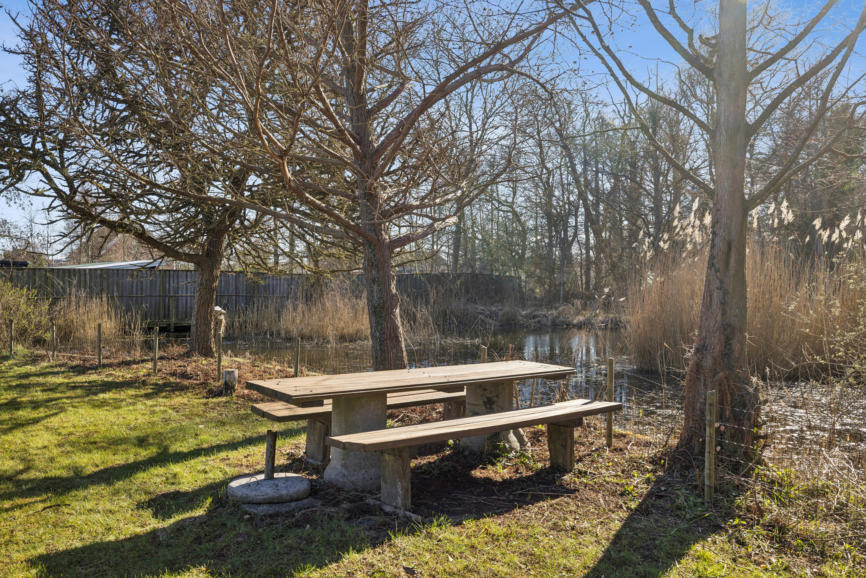 Fremhævet terrasse billede i fuldskærmstilstand. Billede af Kystvej 7, Maemosen, 5871 Frørup