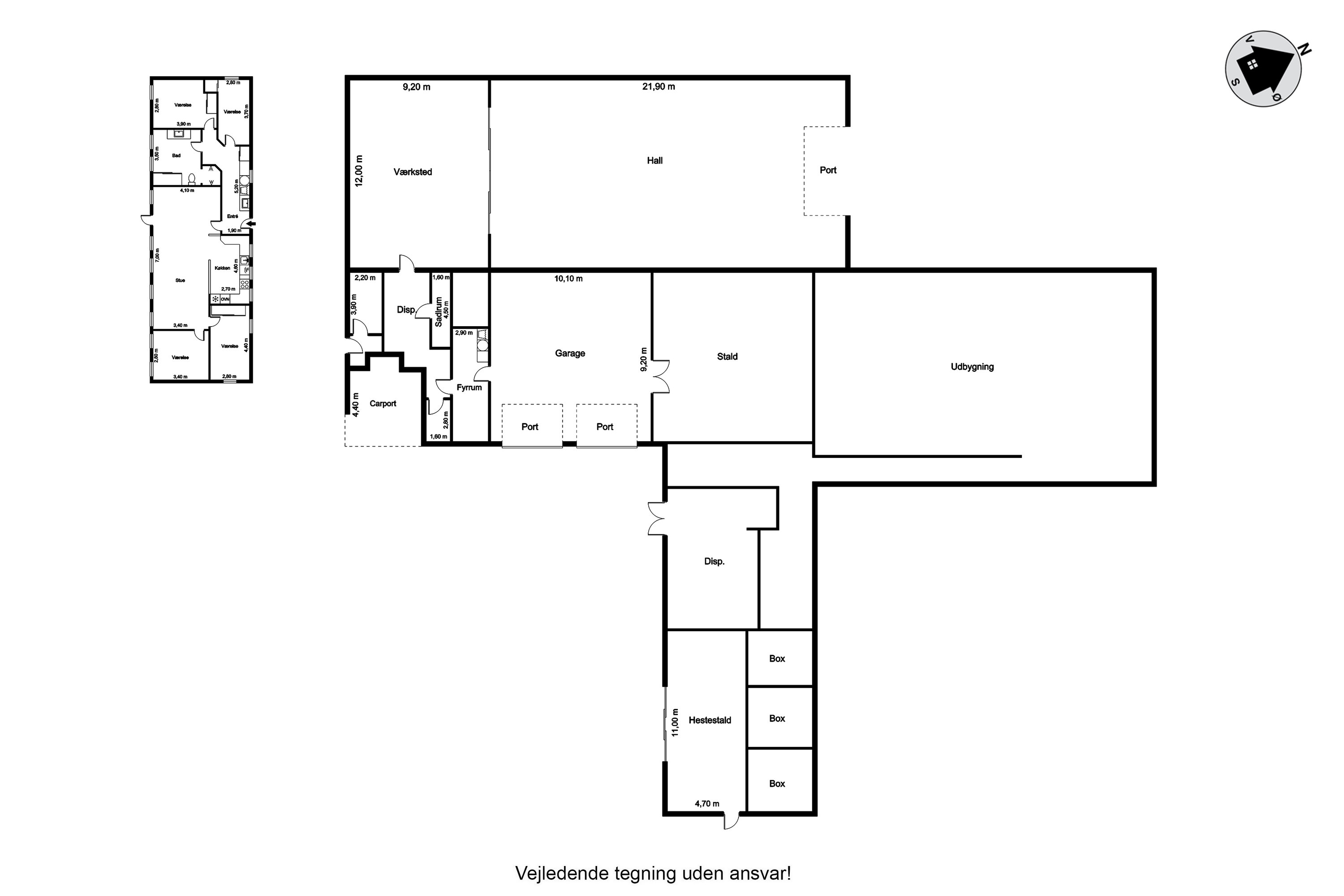 Plantegninger billede af Hornelund 59, Horne, 6800 Varde