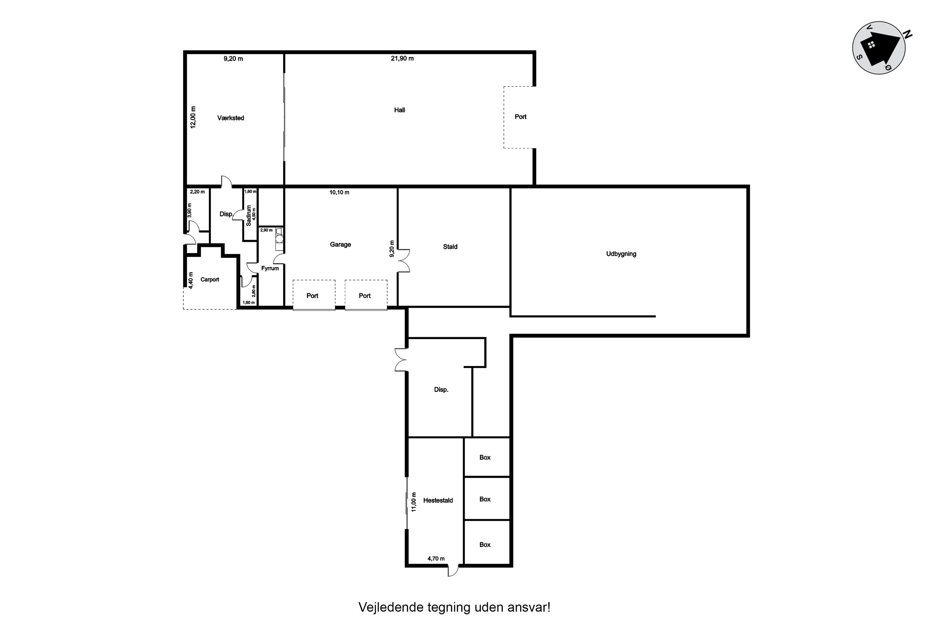 Plantegninger billede af Hornelund 59, Horne, 6800 Varde