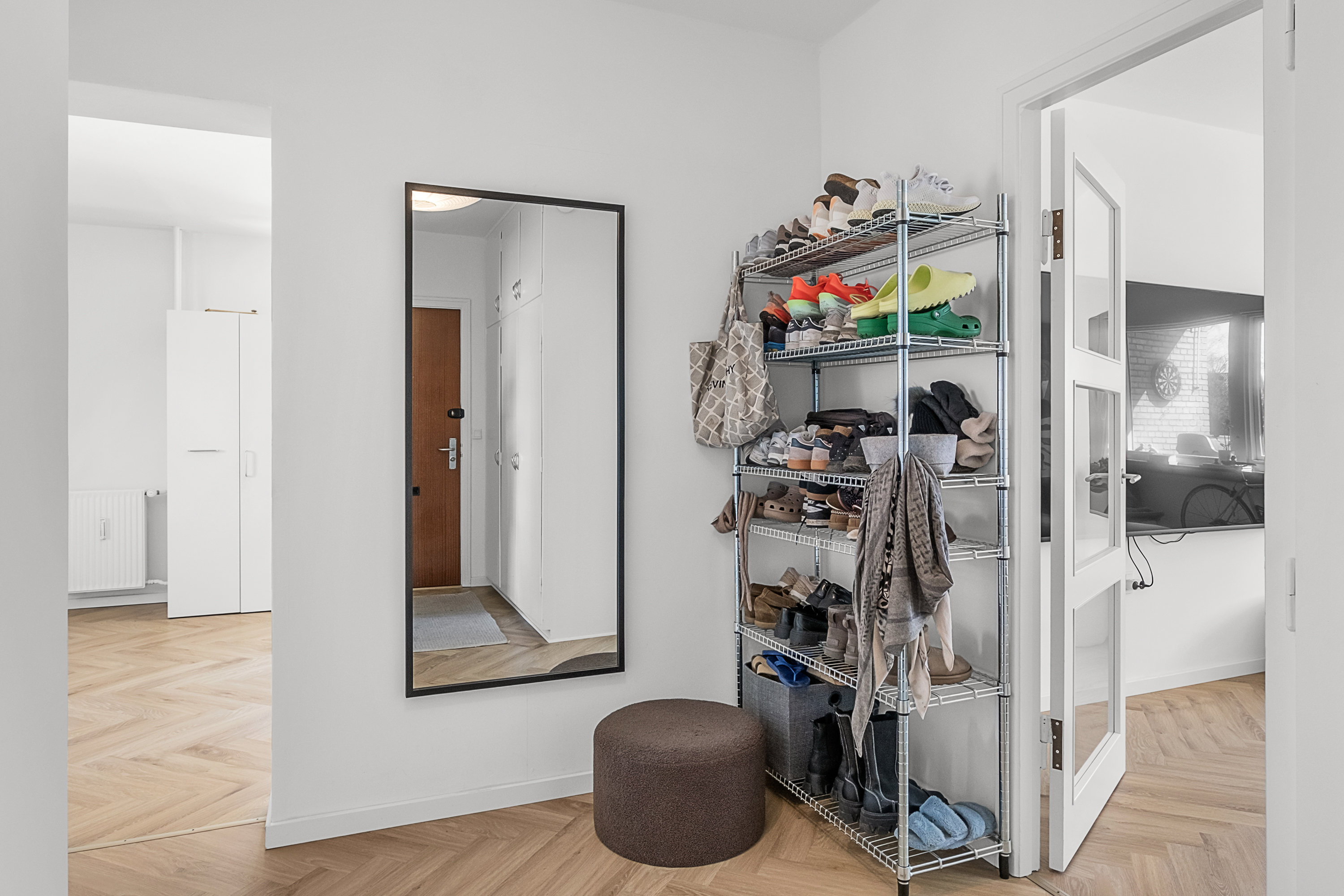 Fremhævet entré billede i fuldskærmstilstand. Billede af Skanderborgvej 40, 1. 1., 8000 Aarhus C