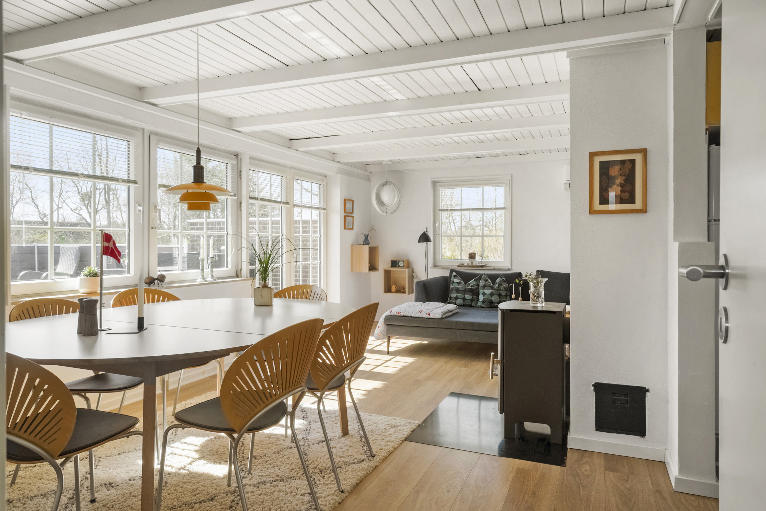 Fremhævet spisestue billede i fuldskærmstilstand. Billede af Vester Mosevej 55, Husby, 6990 Ulfborg