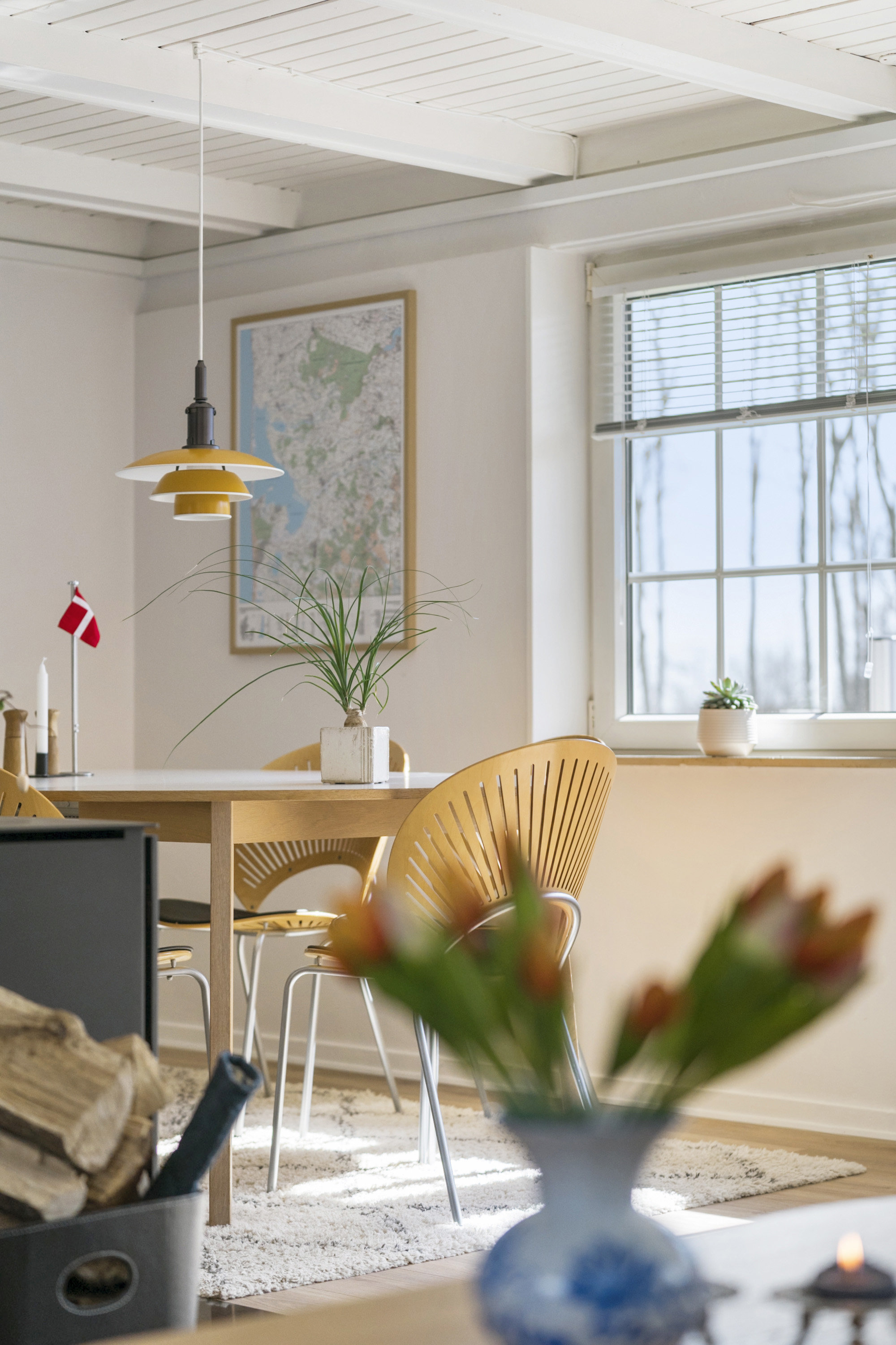 Fremhævet spisestue billede i fuldskærmstilstand. Billede af Vester Mosevej 55, Husby, 6990 Ulfborg