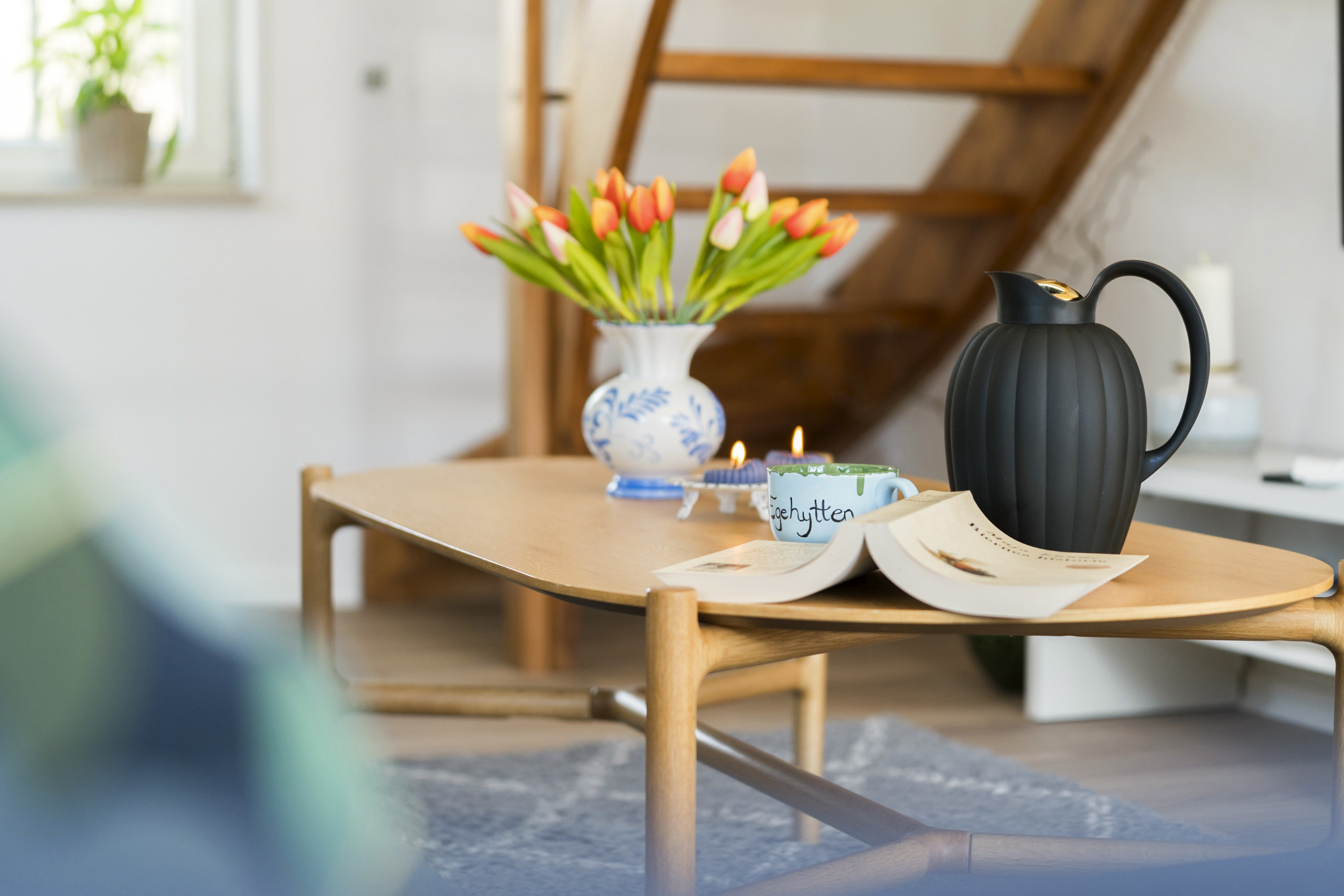 Fremhævet stue billede i fuldskærmstilstand. Billede af Vester Mosevej 55, Husby, 6990 Ulfborg