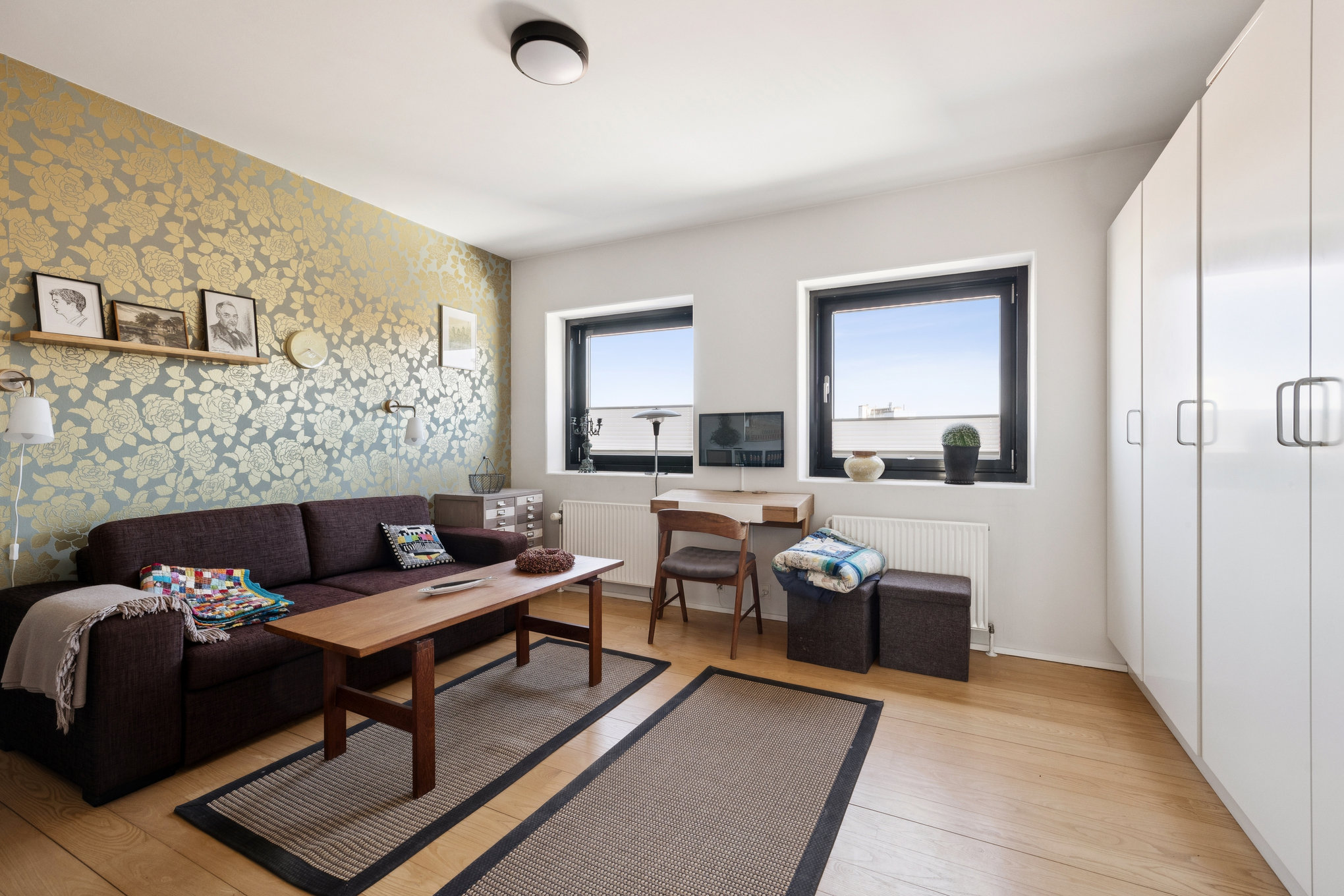 Fremhævet stue billede i fuldskærmstilstand. Billede af Rådhusstræde 4F, 8900 Randers C