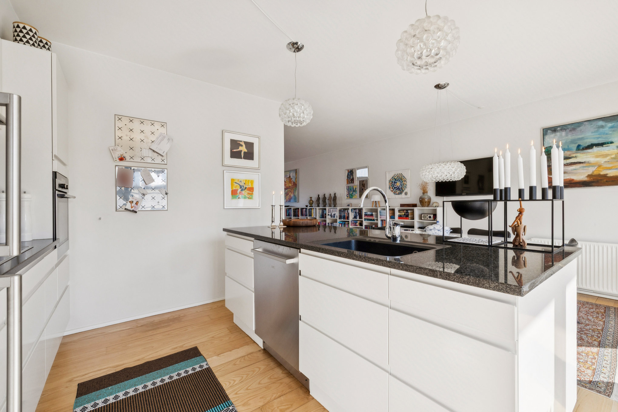 Fremhævet køkken billede i fuldskærmstilstand. Billede af Rådhusstræde 4F, 8900 Randers C