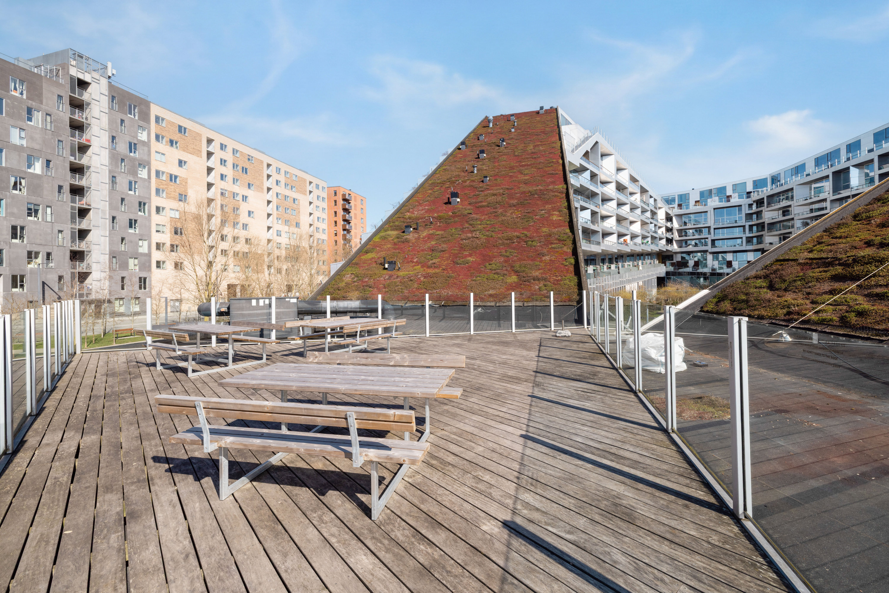 Fremhævet terrasse billede i fuldskærmstilstand. Billede af Richard Mortensens Vej 73, 5. 4., 2300 København S