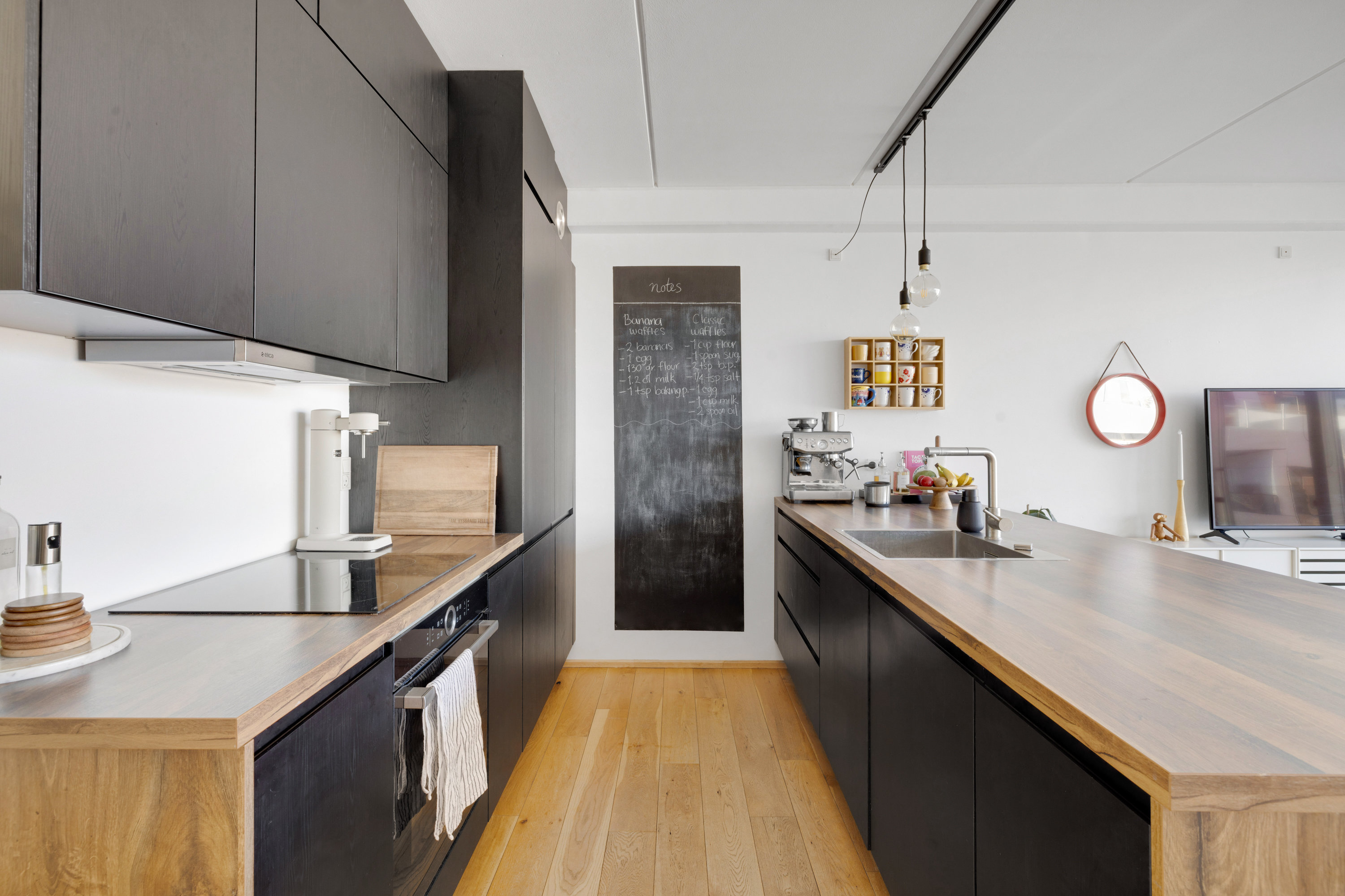 Fremhævet køkken billede i fuldskærmstilstand. Billede af Richard Mortensens Vej 73, 5. 4., 2300 København S