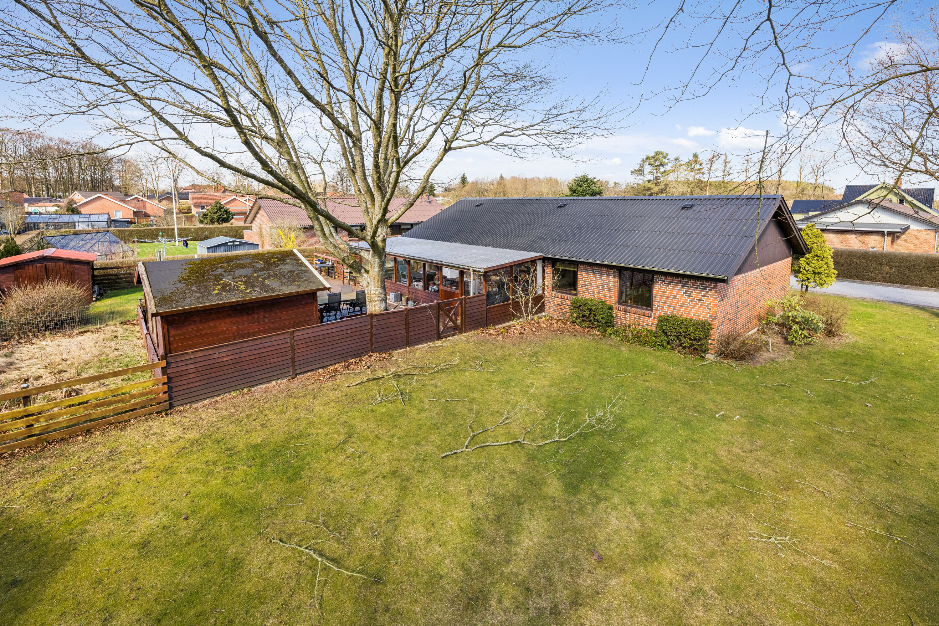 Fremhævet andet billede i fuldskærmstilstand. Billede af Markvænget 1, Sjørup, 8800 Viborg