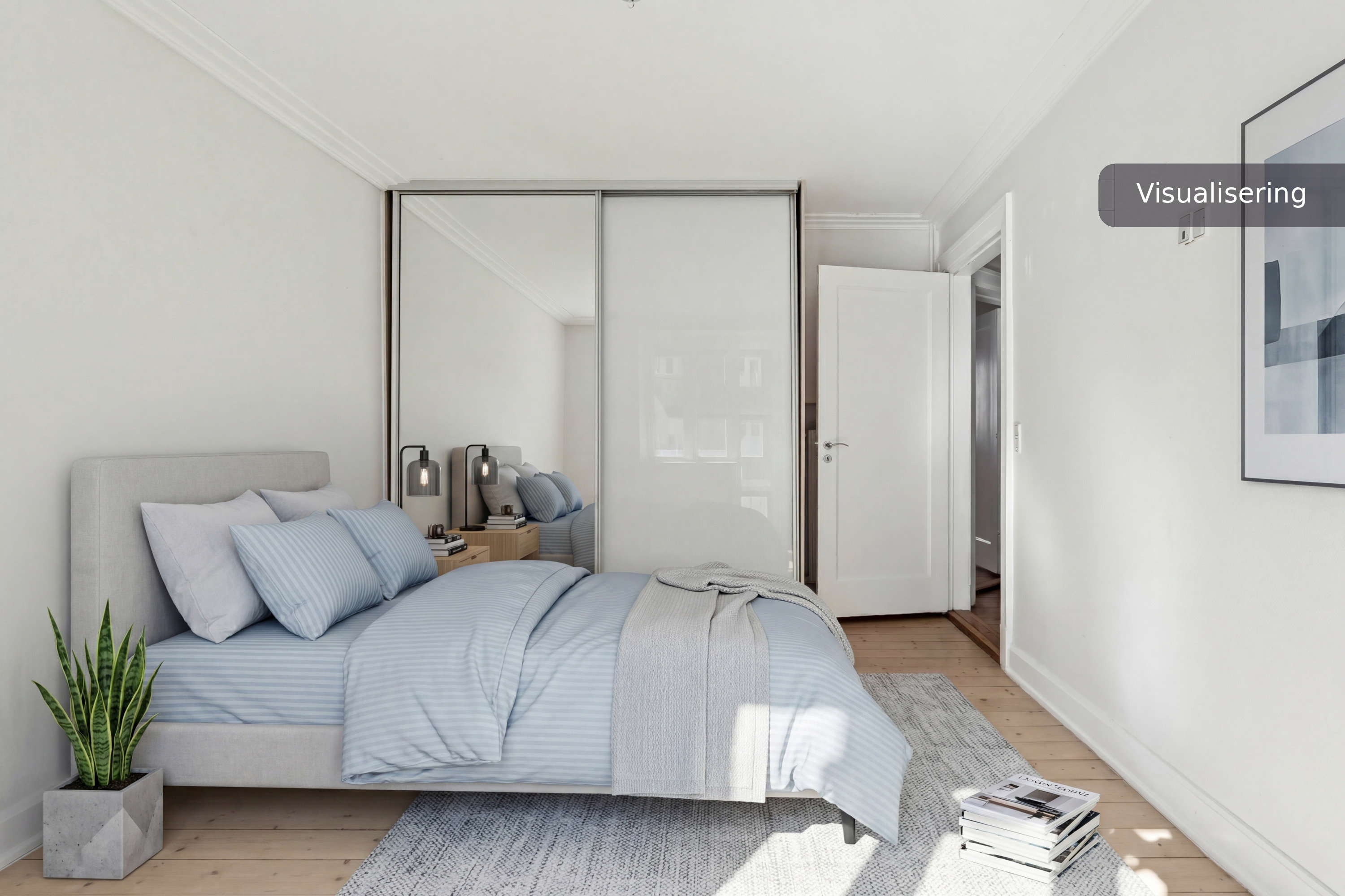 Fremhævet værelse billede i fuldskærmstilstand. Billede af Dybbølgade 12, 1. th., 9000 Aalborg