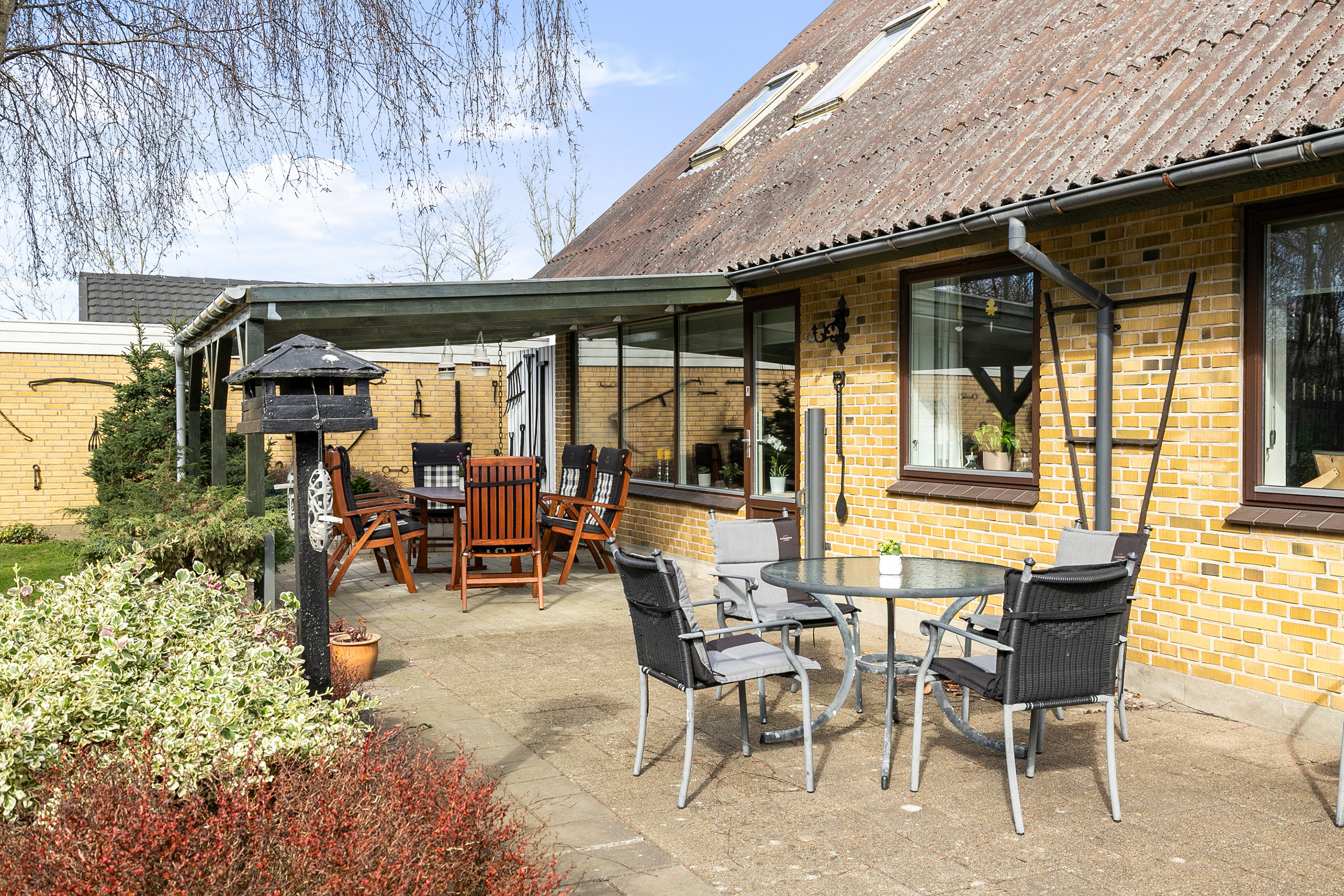 Fremhævet terrasse billede i fuldskærmstilstand. Billede af Forsytiavej 5, Serritslev, 9700 Brønderslev