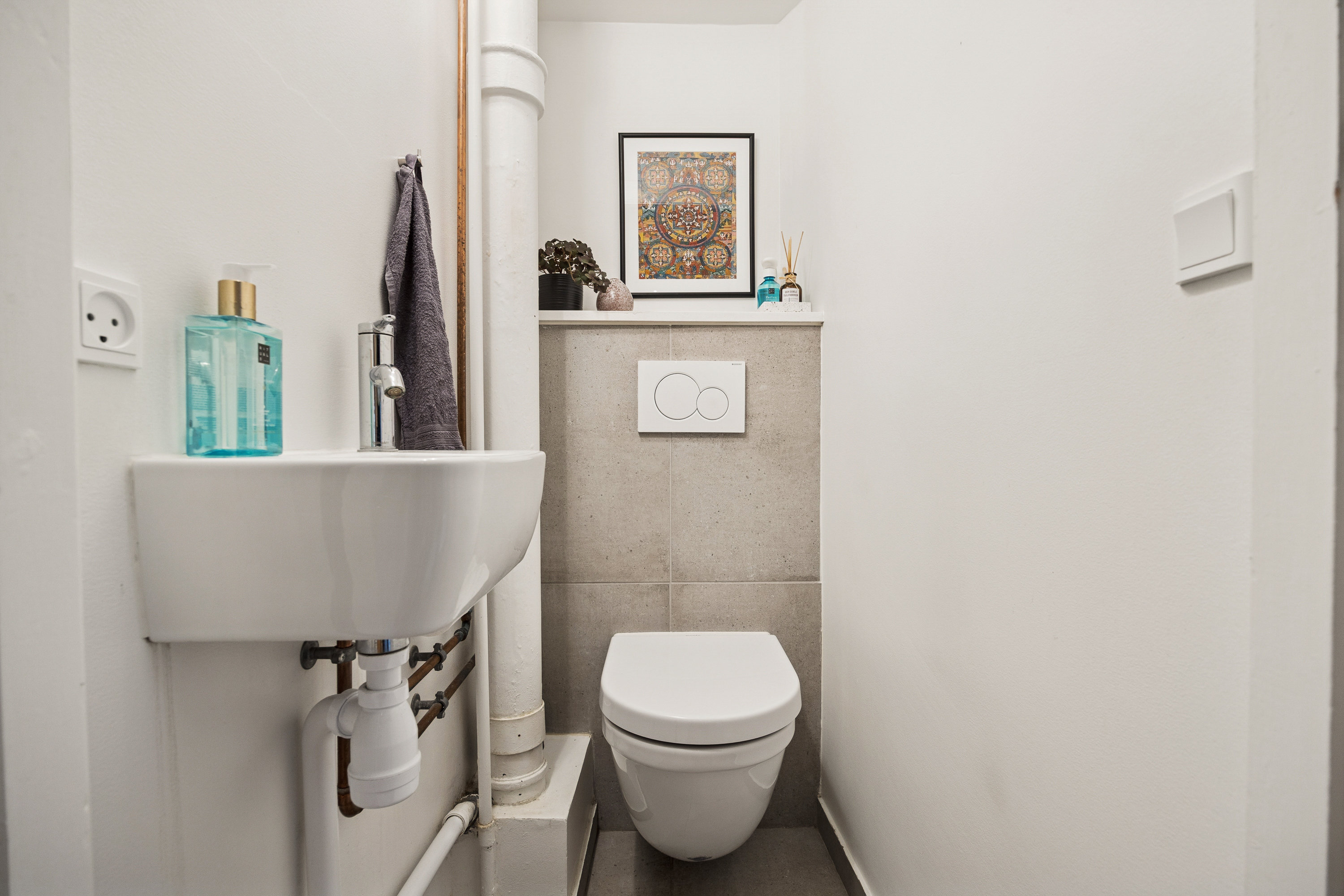 Fremhævet  billede i fuldskærmstilstand. Billede af Rosenørns Alle 65, 4. th., 1970 Frederiksberg C