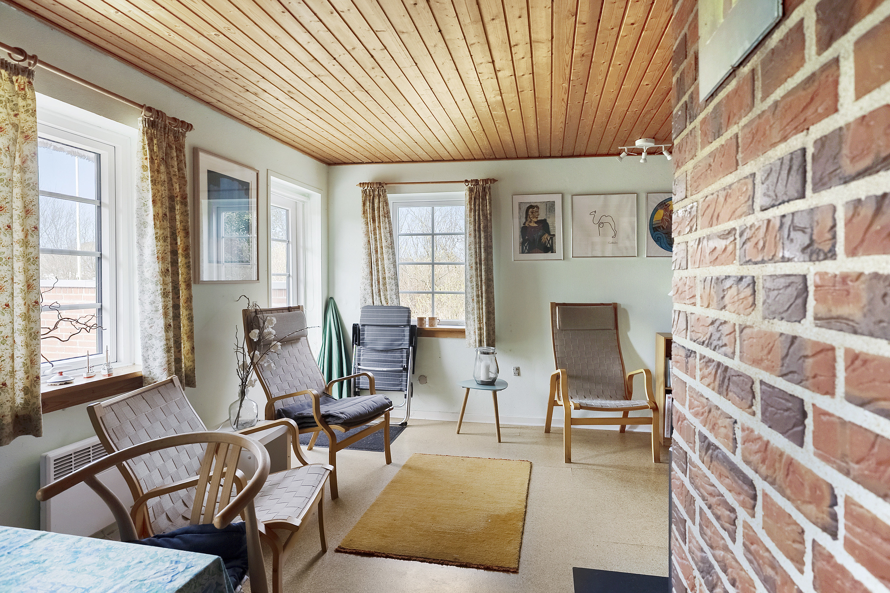 Fremhævet stue billede i fuldskærmstilstand. Billede af Hummelmosevej 17, Vedersø, 6990 Ulfborg