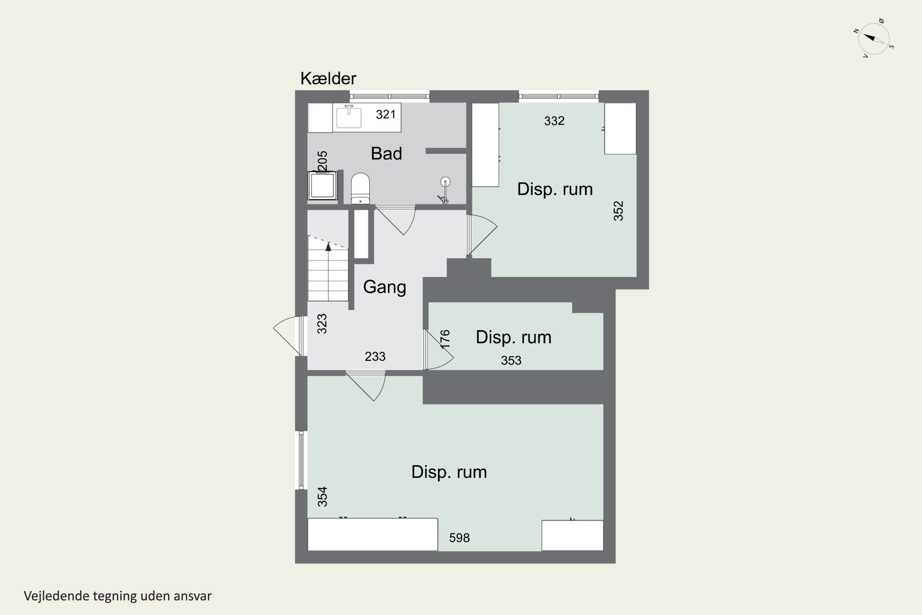 Plantegninger billede af Ved Fortunen 8, 2800 Kongens Lyngby